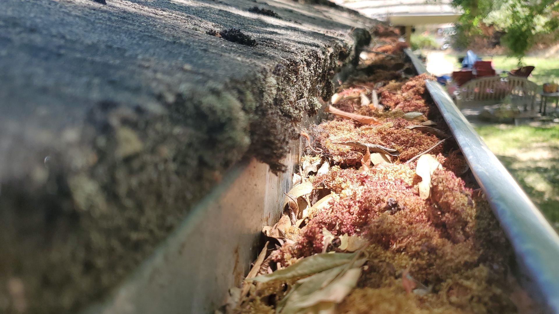 Gutter Installation using Englert LeafGuard Gutters by Byers Enterprises 