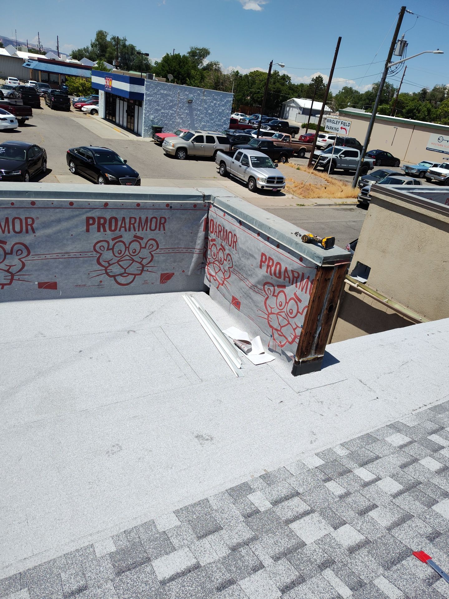 Wrigley field/ Timbers by Bros Roofing