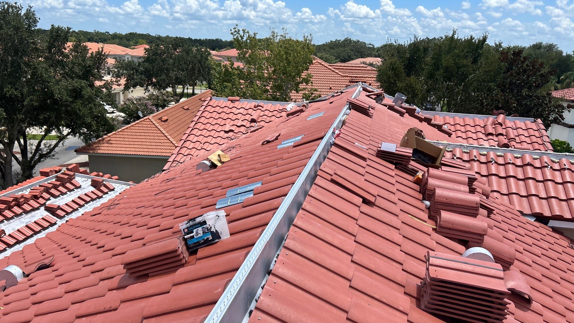 Commercial Tile Project  by Fiddlers Roofing