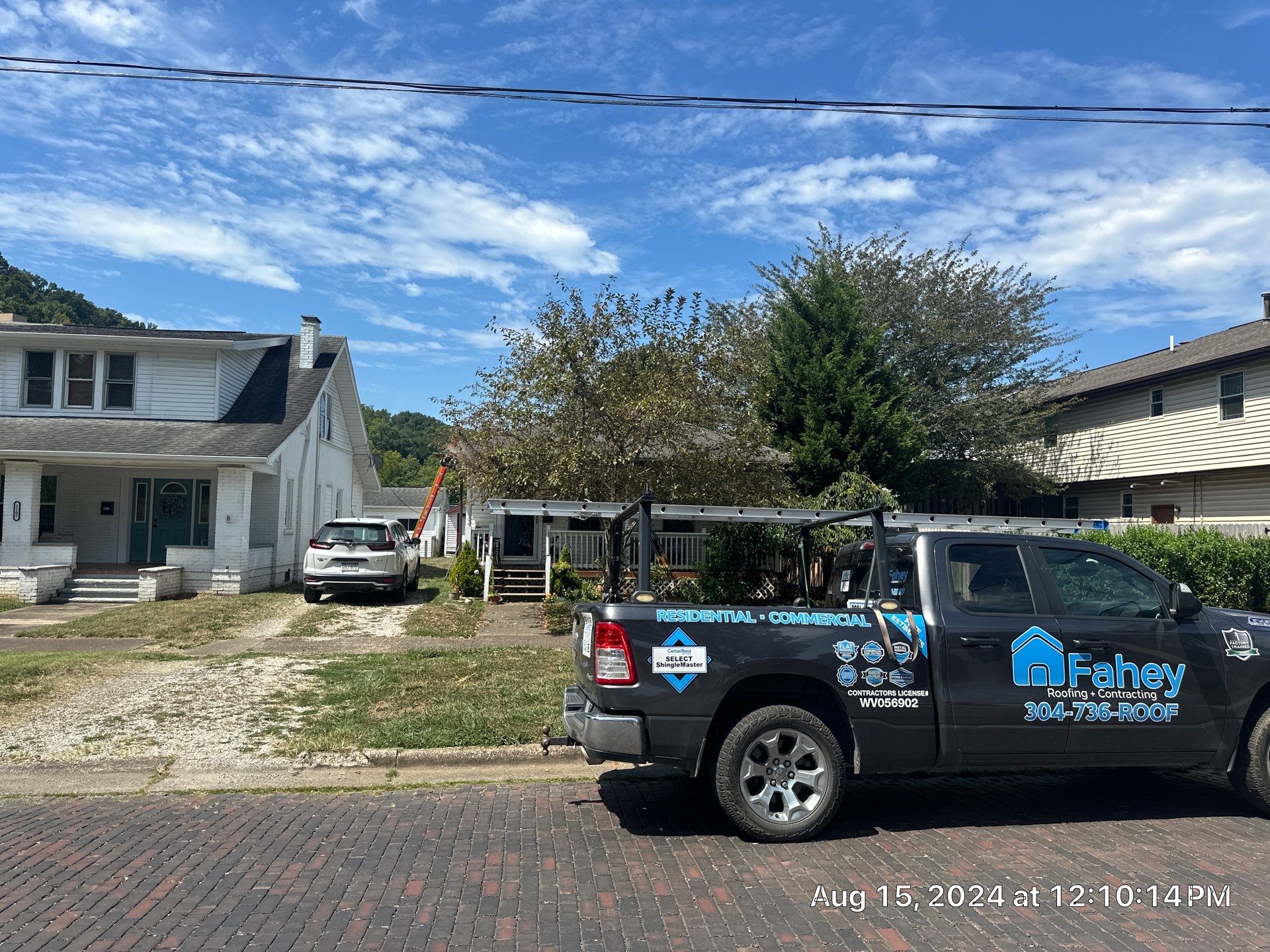 Residential Roofing Installation using Certainteed Landmark Pro Shingles by Fahey Roofing + Contracting