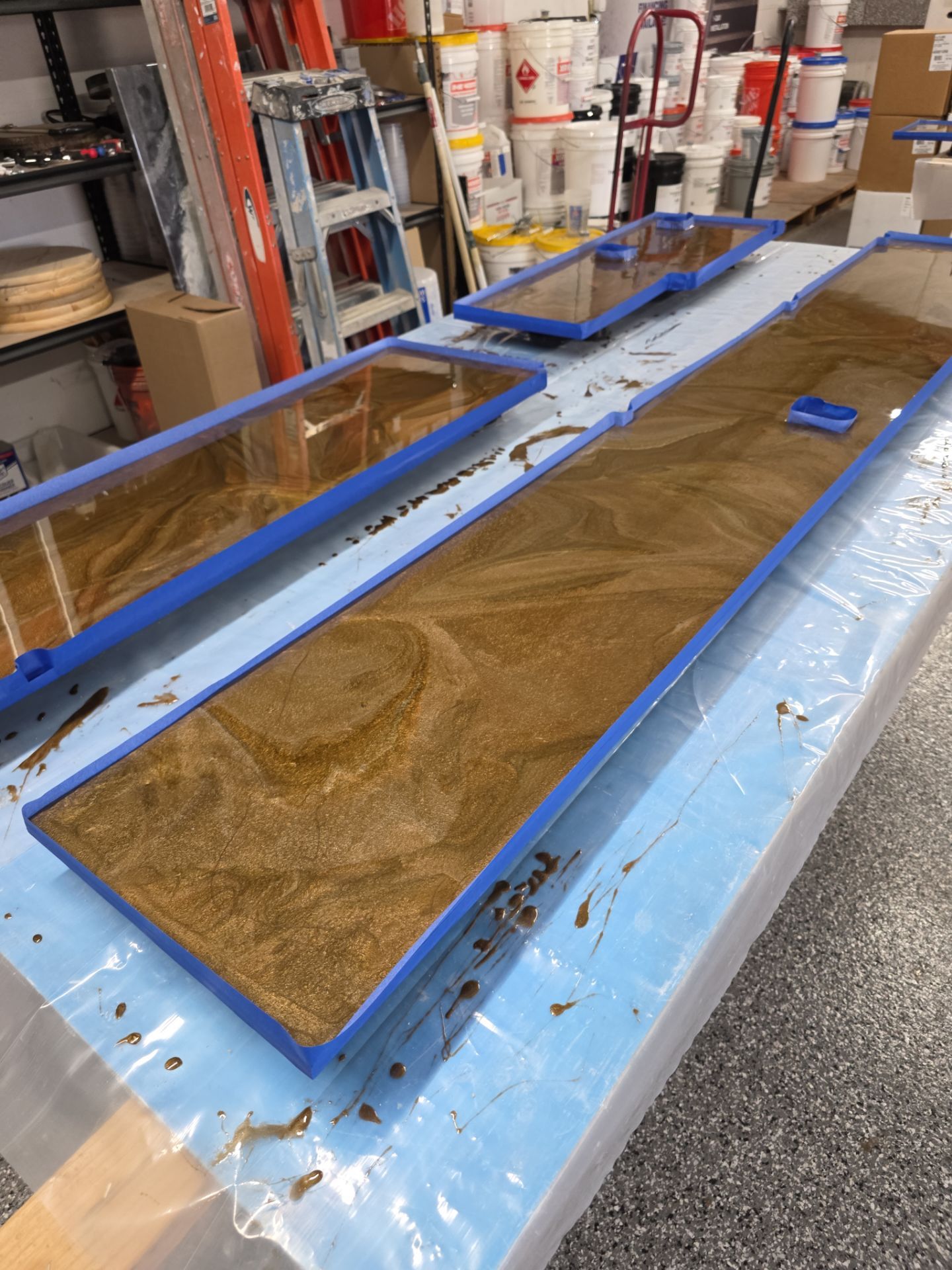 Epoxy countertops by Matt Gifford Painting LLC