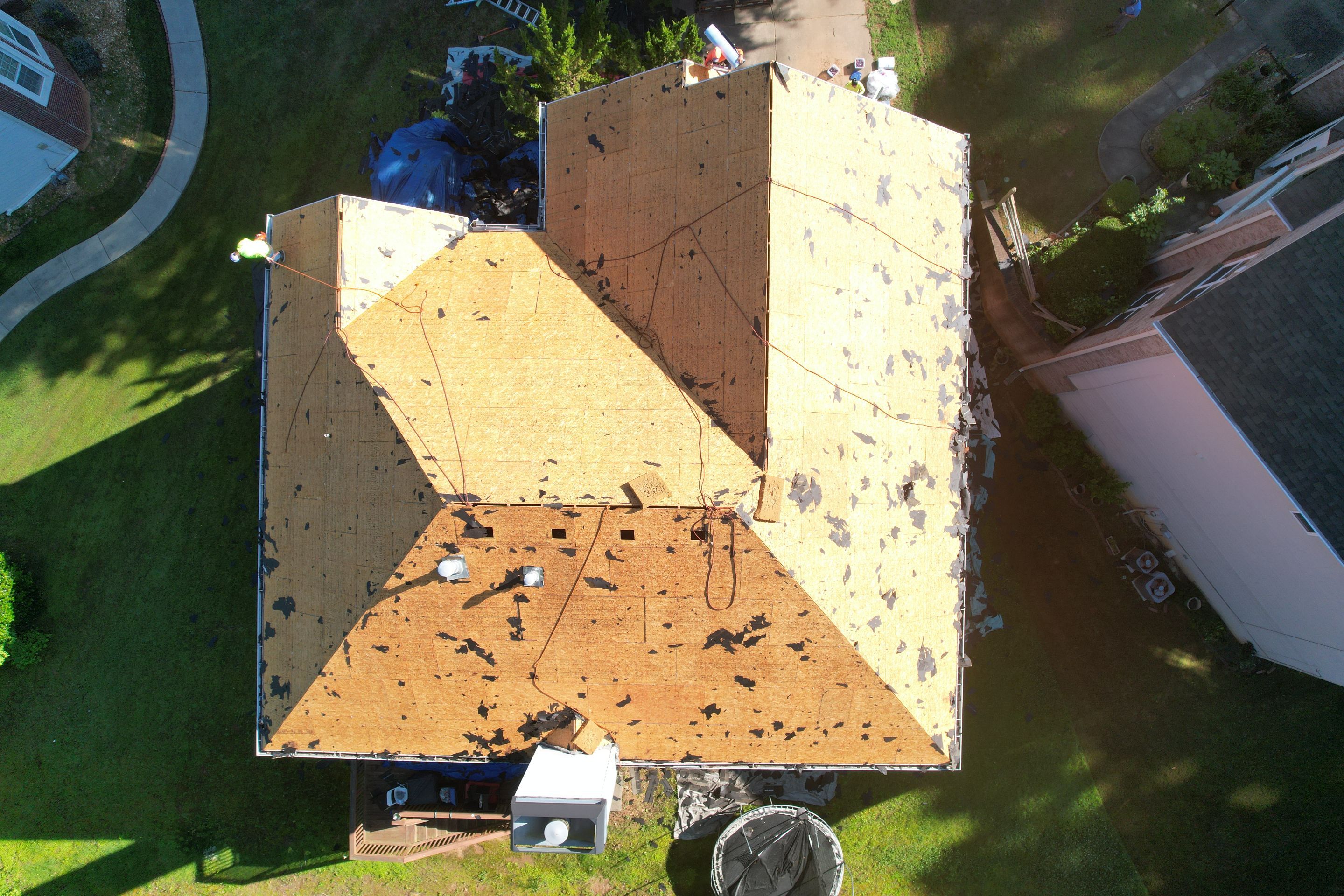 Residential Roof Replacement using Owens Corning Estate Gray by Inspector Roofing and Restoration