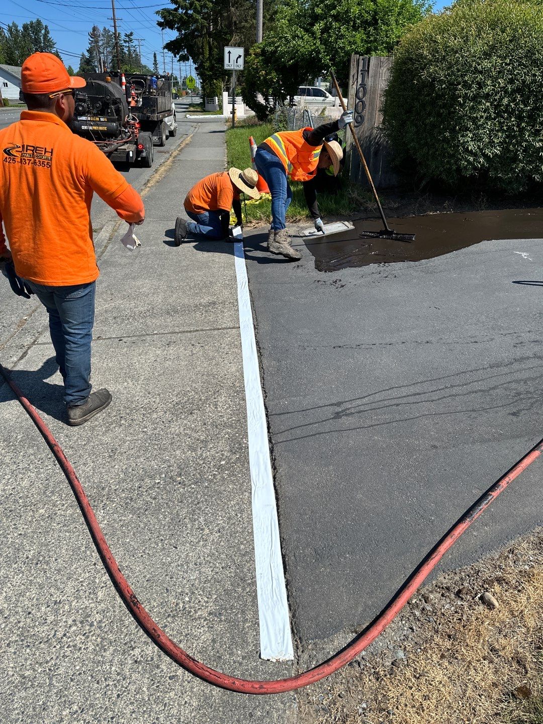 Mary | Sealcoating Driveway, Asphalt Project by Jireh Asphalt & Concrete Inc 
