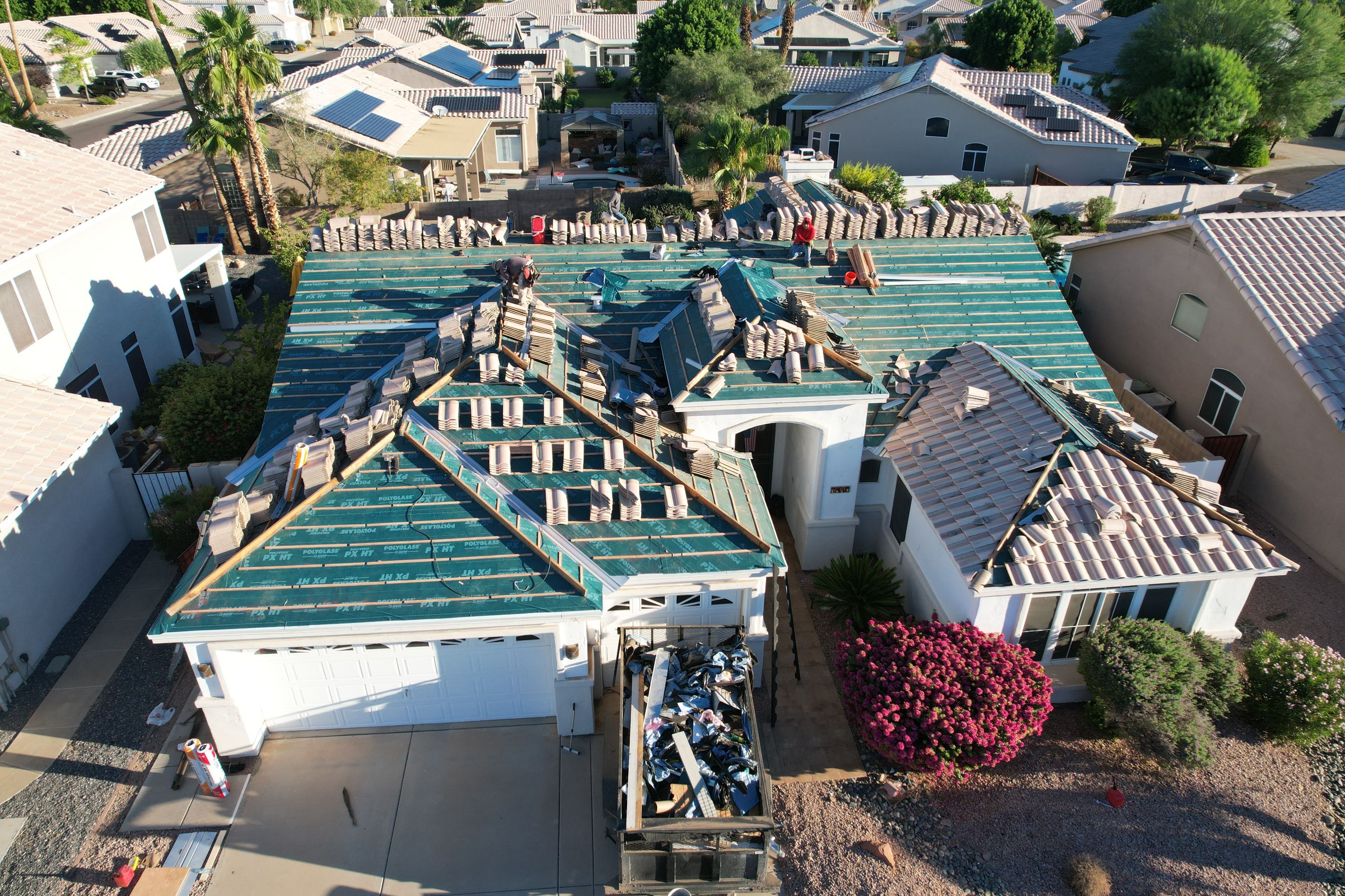 Project in Glendale, AZ by Showtime Roofing & Coatings LLC