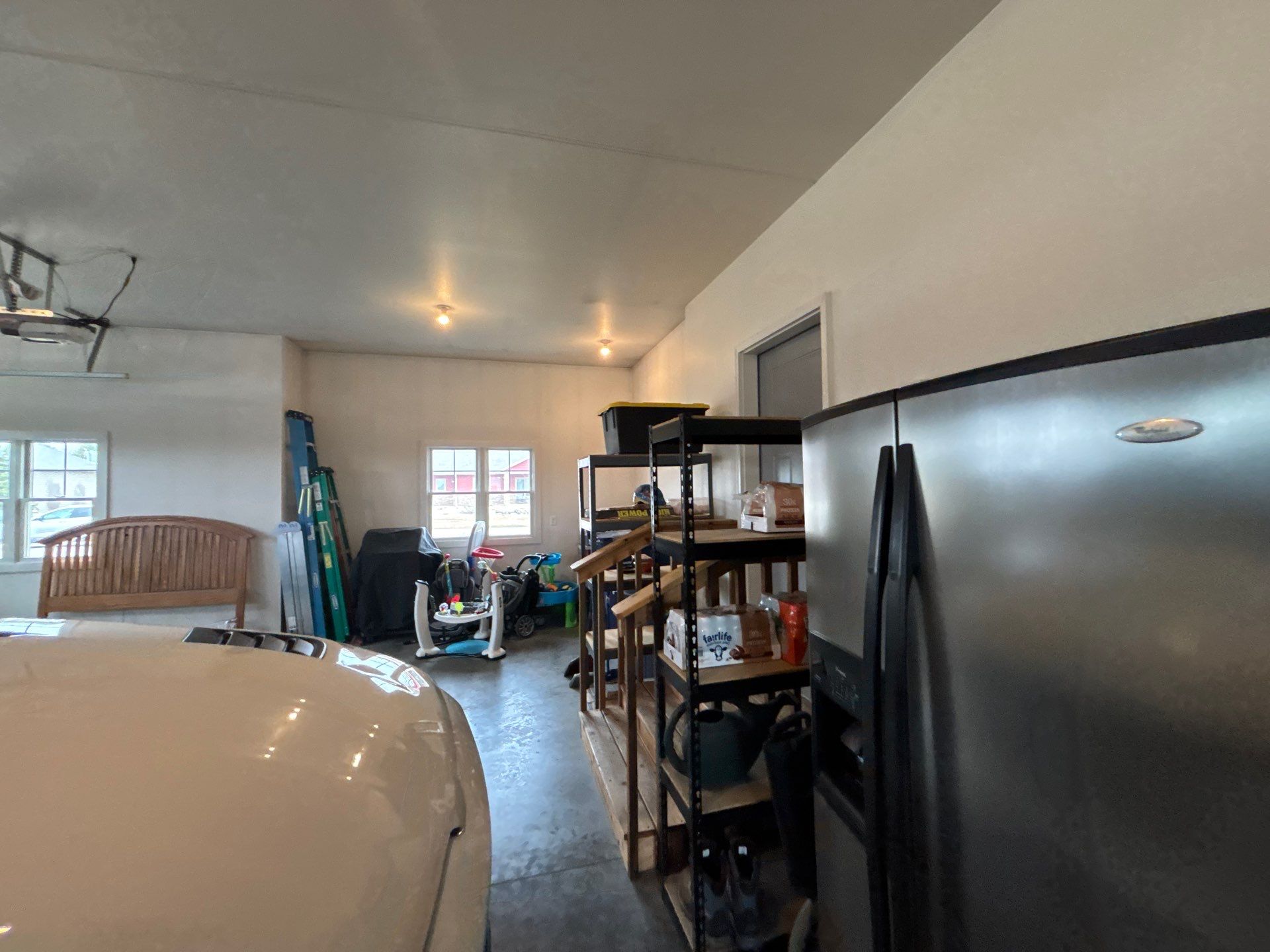 Multi-Car Garage Concrete Coating and Crack Repair in Dell Rapids by Select Painting, Coatings & Garage Cabinets