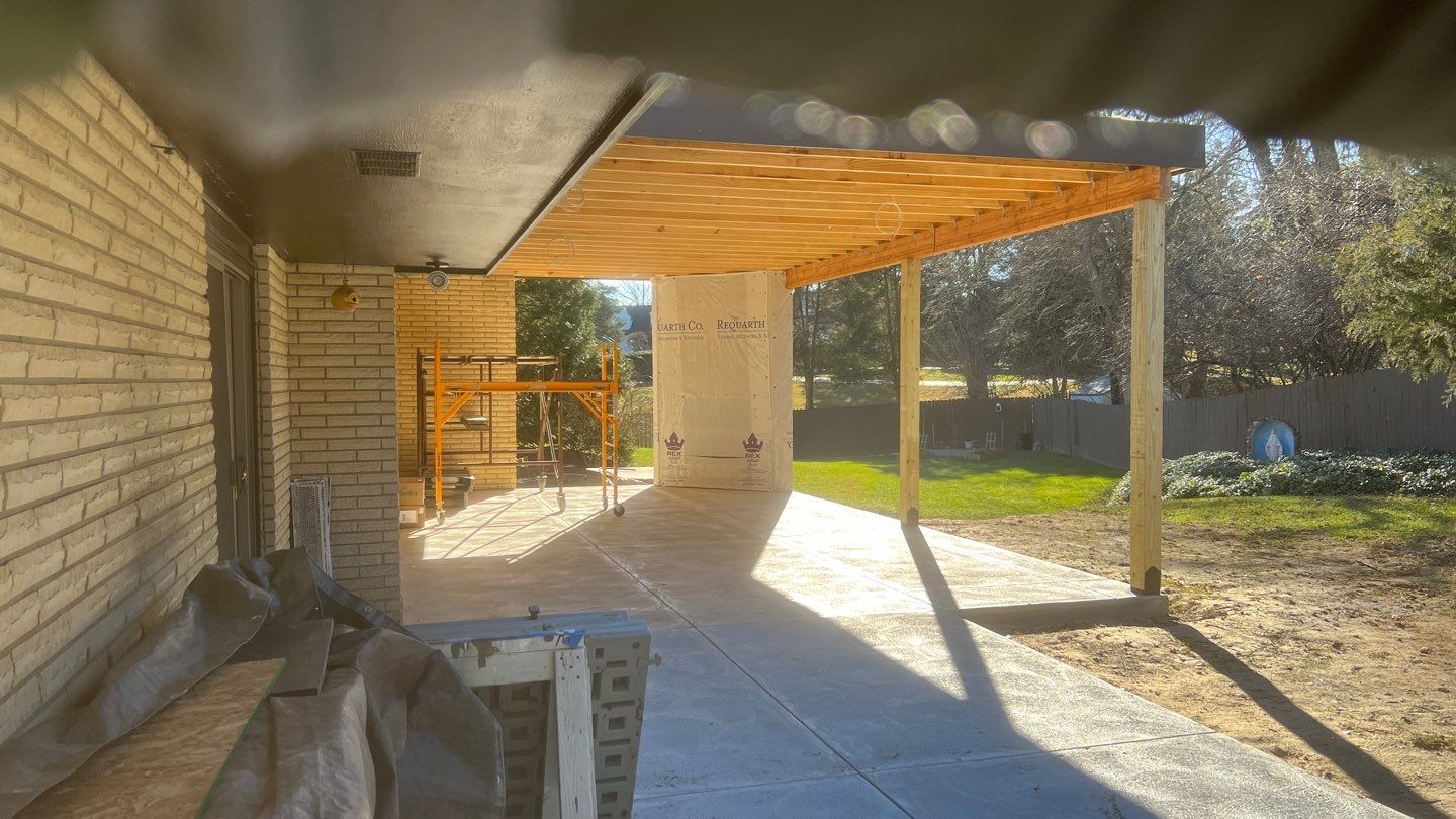 Centerville Covered Patio by Zengel Group