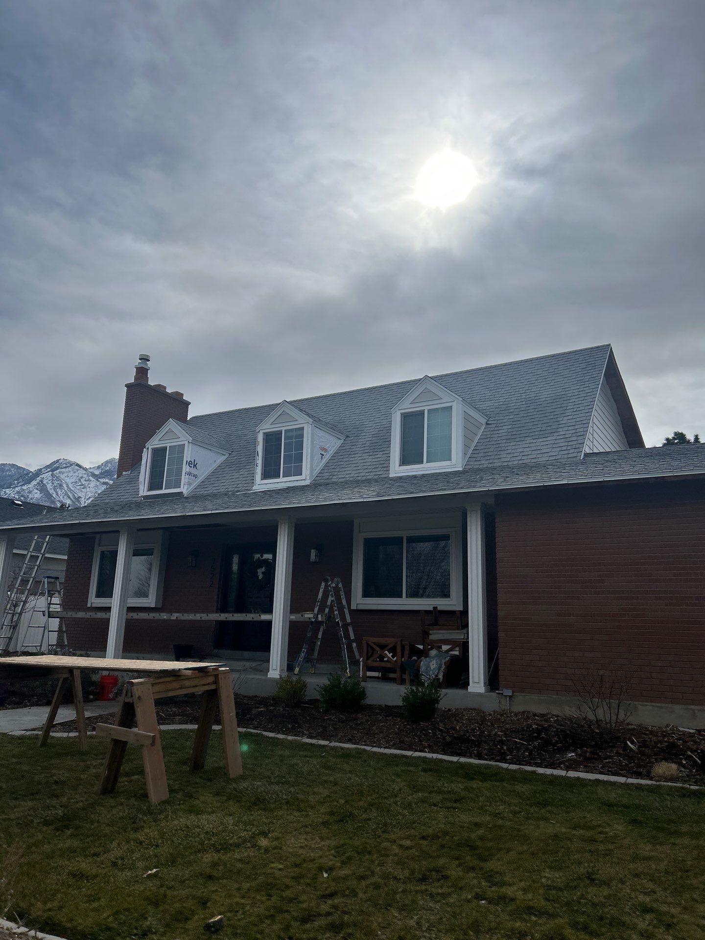 Sandy | Strategic Hardie & Vinyl Integration | Cobble Stone & Desert Sand by Ideal Siding Utah