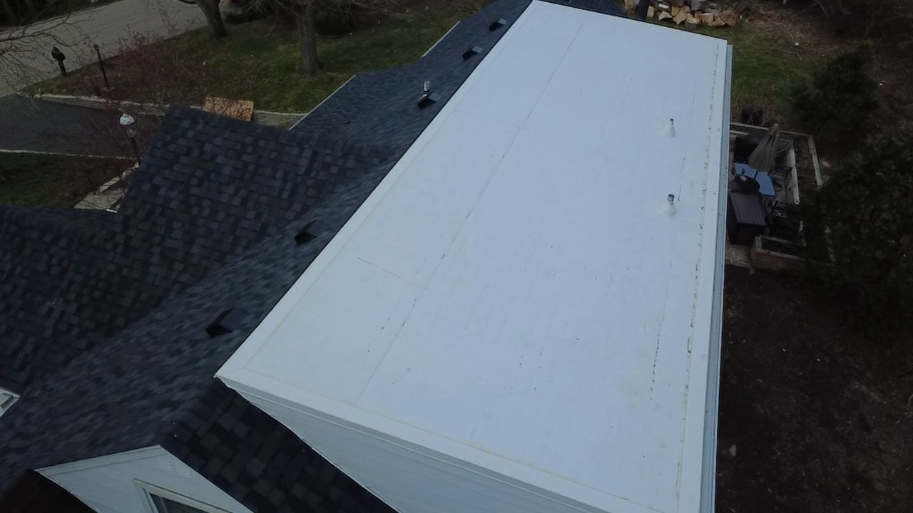 A gorgeous new roof to start on rebuilding the life in this home.  by Level Up Roofing and Restoration Services LLC