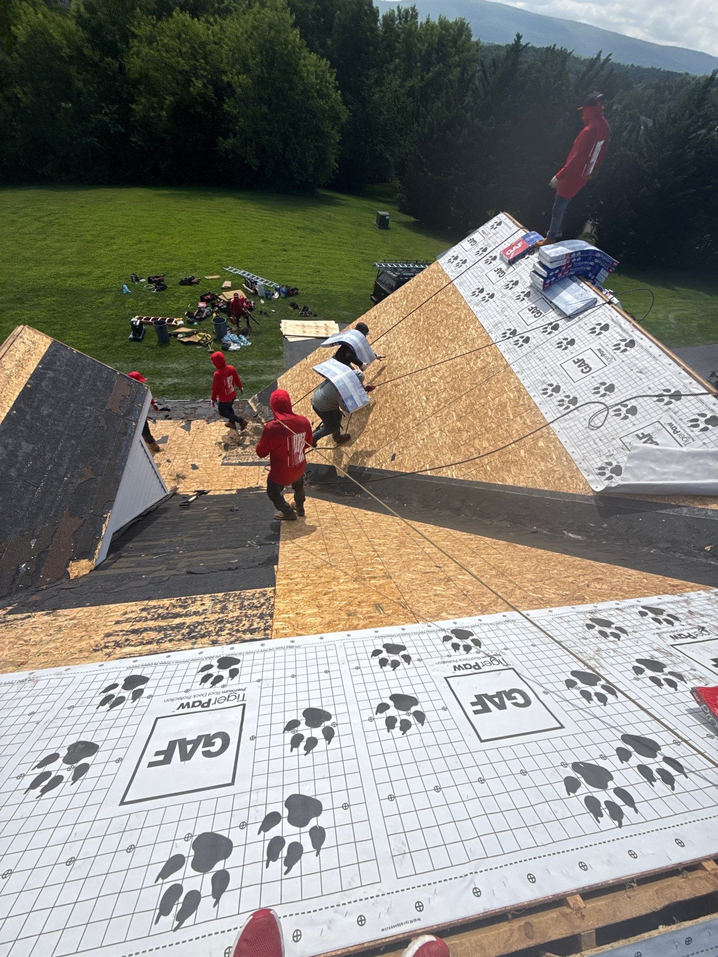 Gaf Roof Replacement - Barkwood by Teflon Roofing