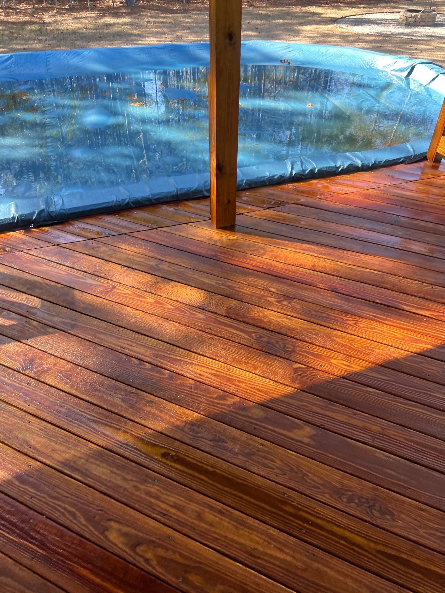 Weathered Deck using Wood Sealant by DuraSeal
