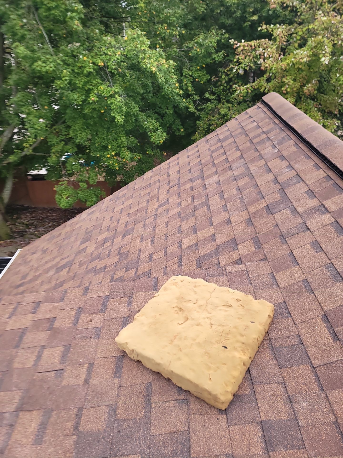 Atlas Pinnacle, Color, Burnt Hickory, Drip Edge, Color, Royal Brown by Eagle Eye Roofing