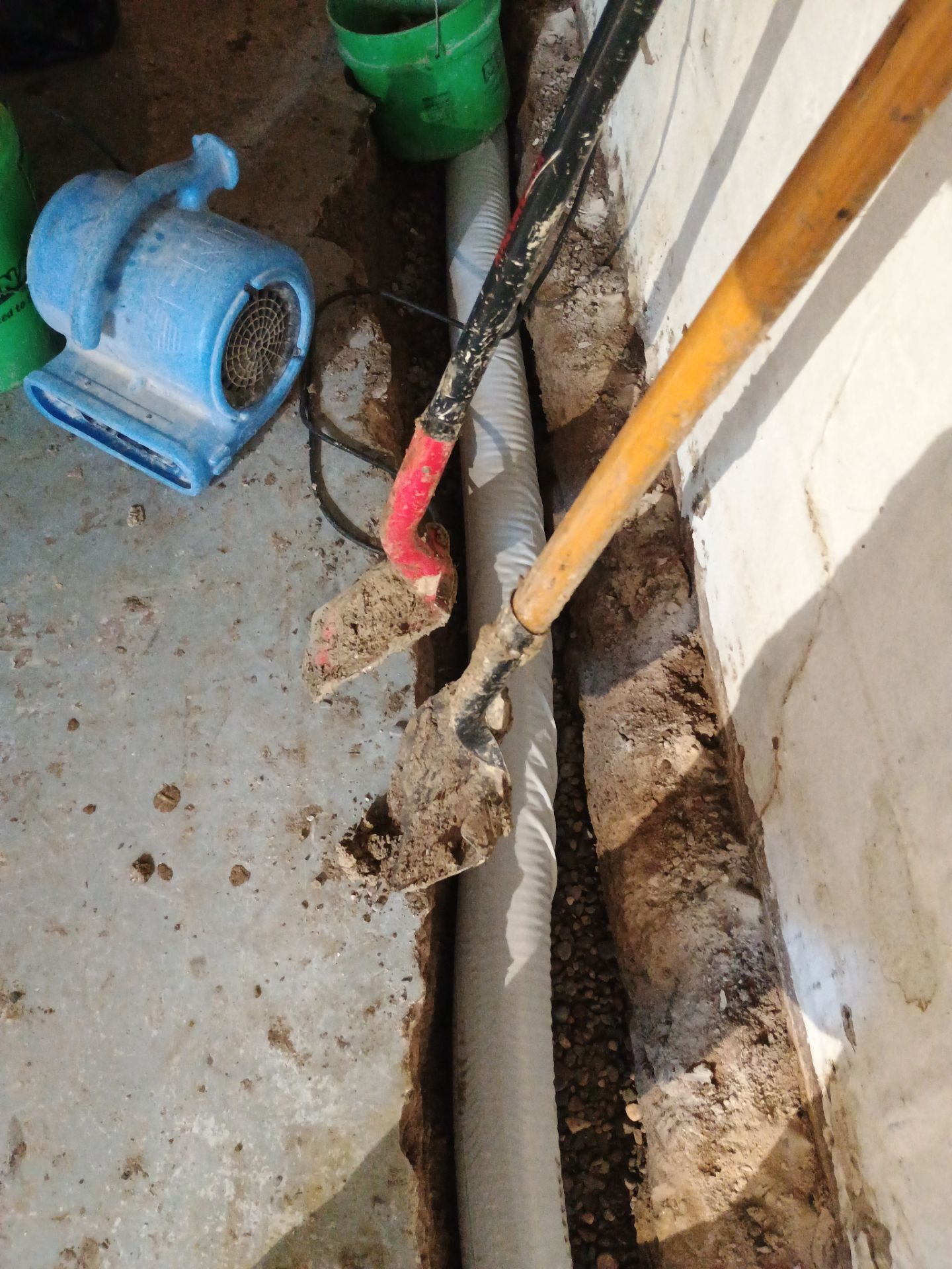 Basement Waterproofing (Drain tile & Sump pump) in North Minneapolis by Waterproofing Northeast
