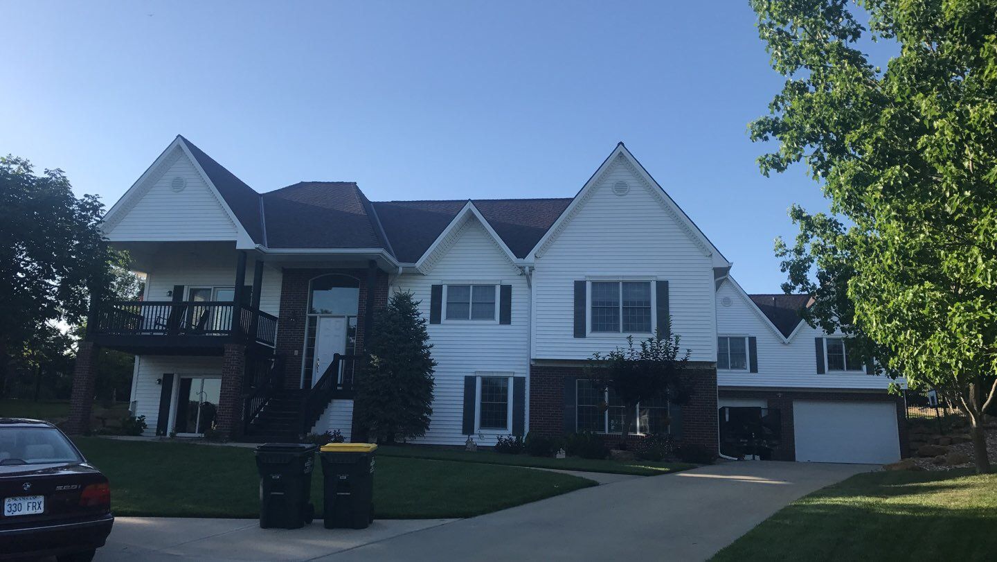 ROOF SIDING GUTTER REPLACEMENT after major Stom  using Owens Corning Duration and Alside Prodigy Siding by Gorilla Exteriors Contracting, LLC