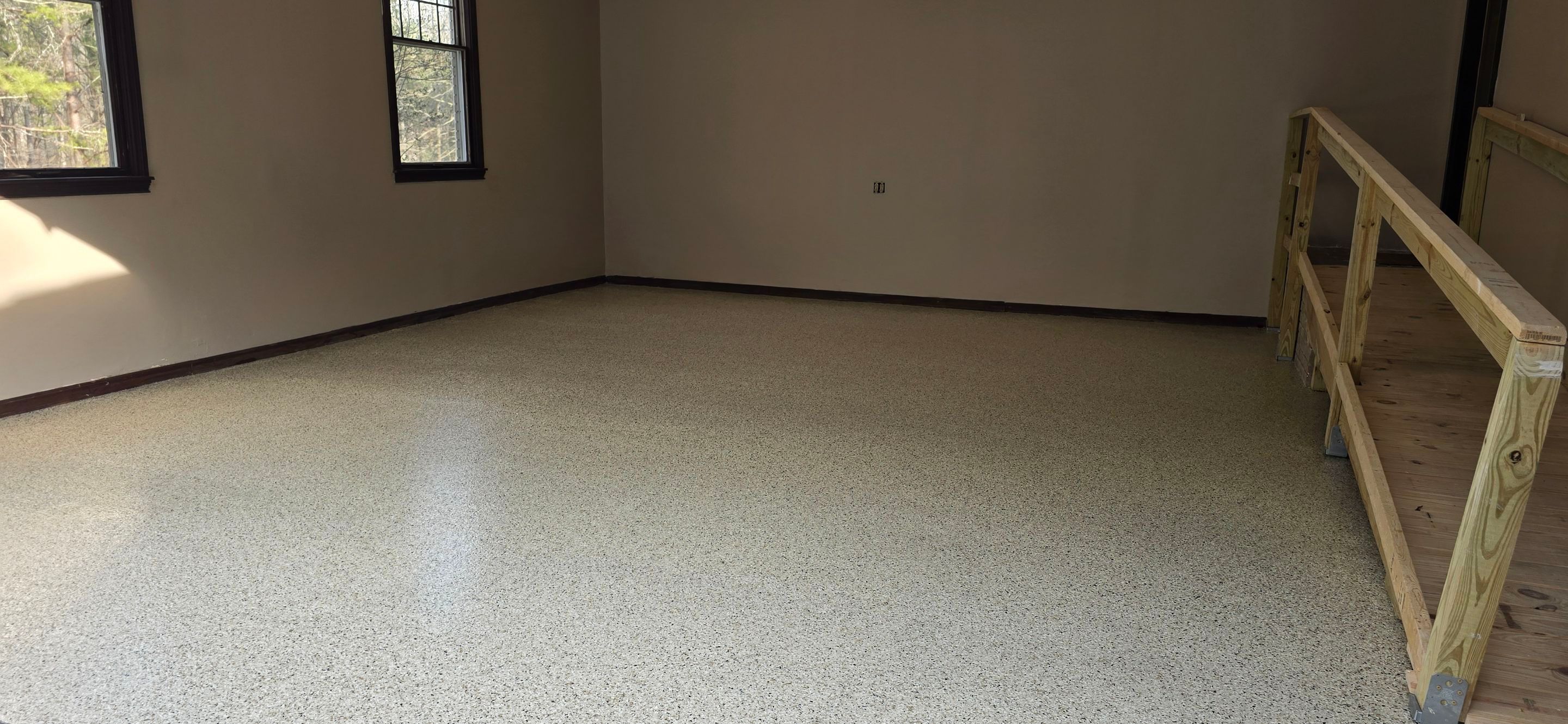 Two Garages Completed Using Shoreline by Elite Floor Solutions