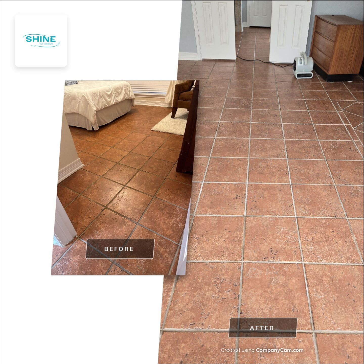 Project in San Antonio by SHINE Tile and Grout Cleaning