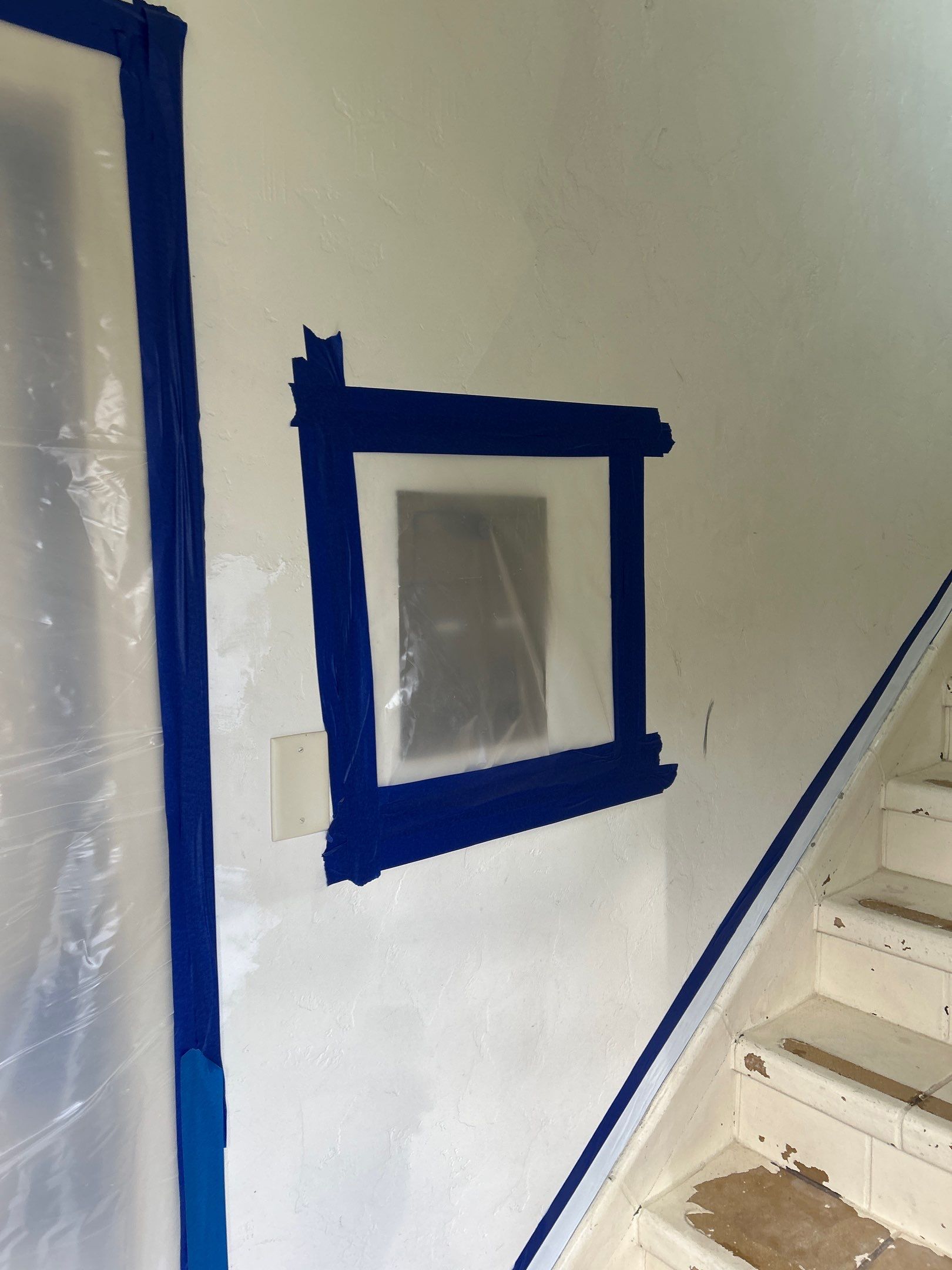 Sandblasting Paint Off Interior Staircase In Los Angeles, CA by La Power Washing Inc