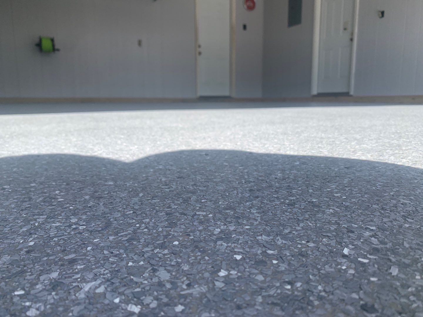 Garage Floor using Granite by Your1DayFloor.com