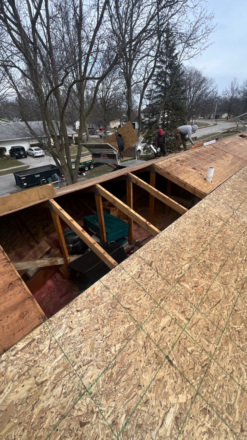 Residential Roofing Installation using GAF Timberline HDZ Charcoal by Nitro Roofing and Construction
