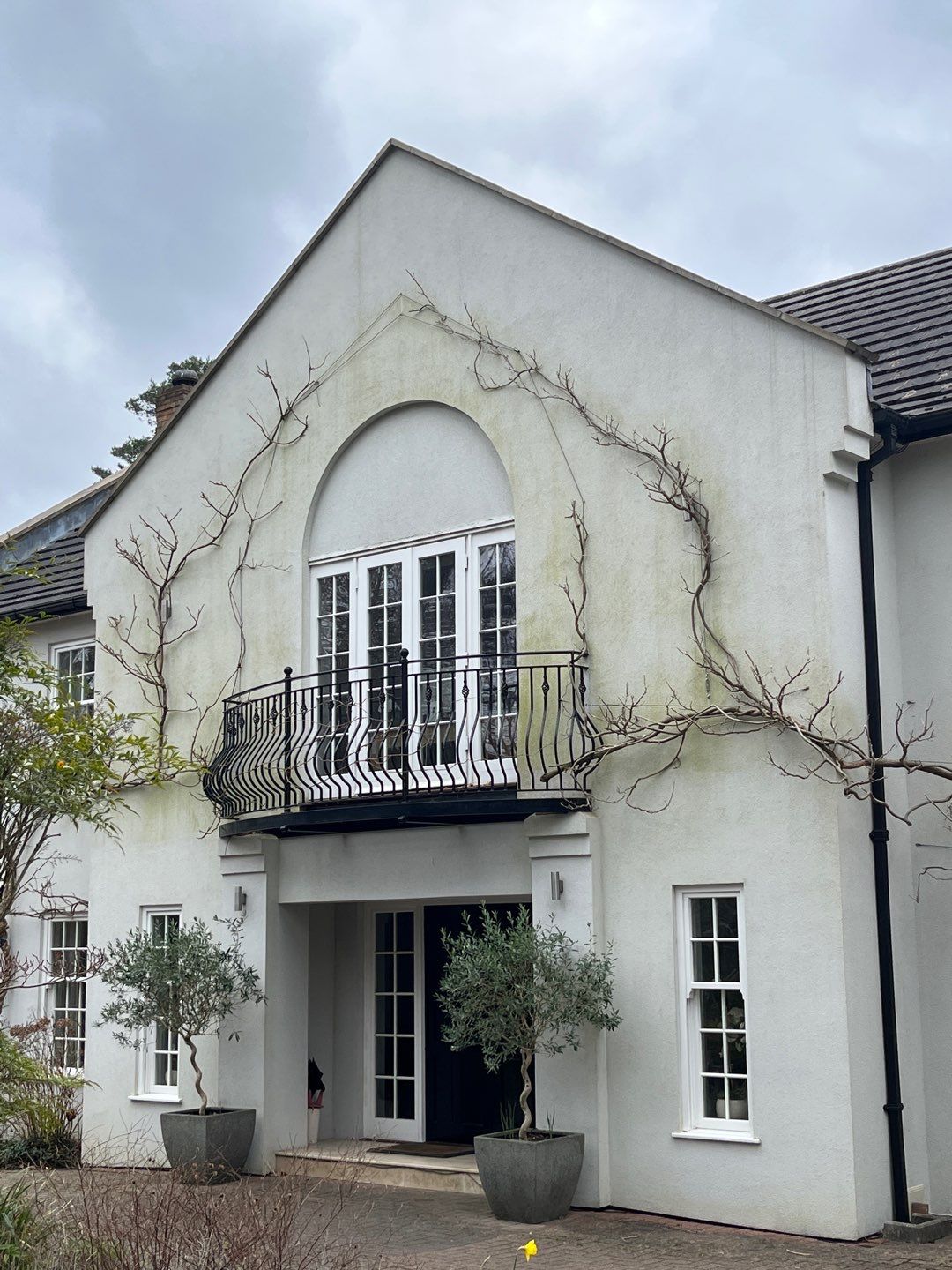 Render Clean using Safewash Eco by Ges Exterior Cleaning ltd