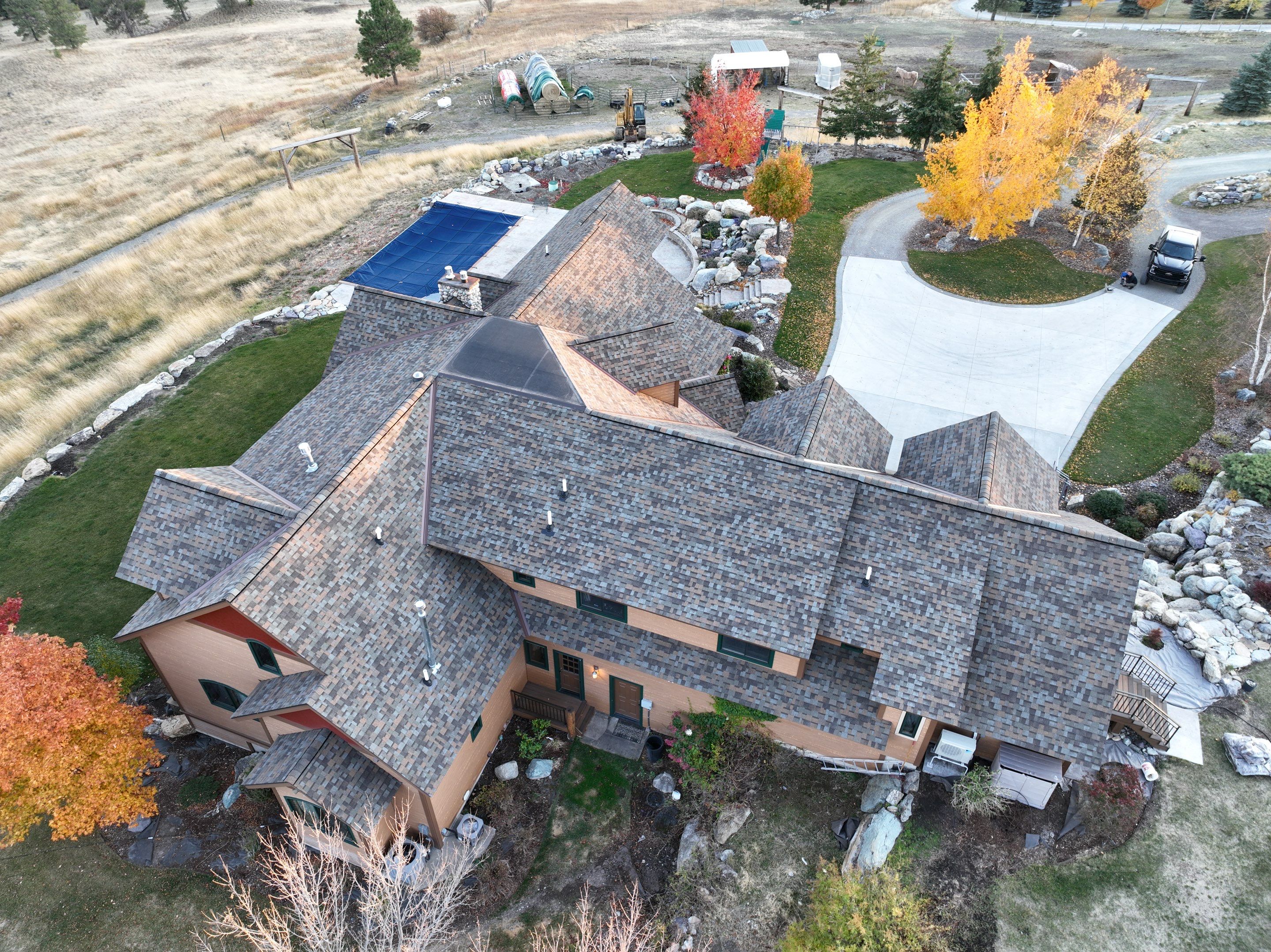 Owens Corning TruDefinition Duration - Aged Copper by Montana Roofing Solutions