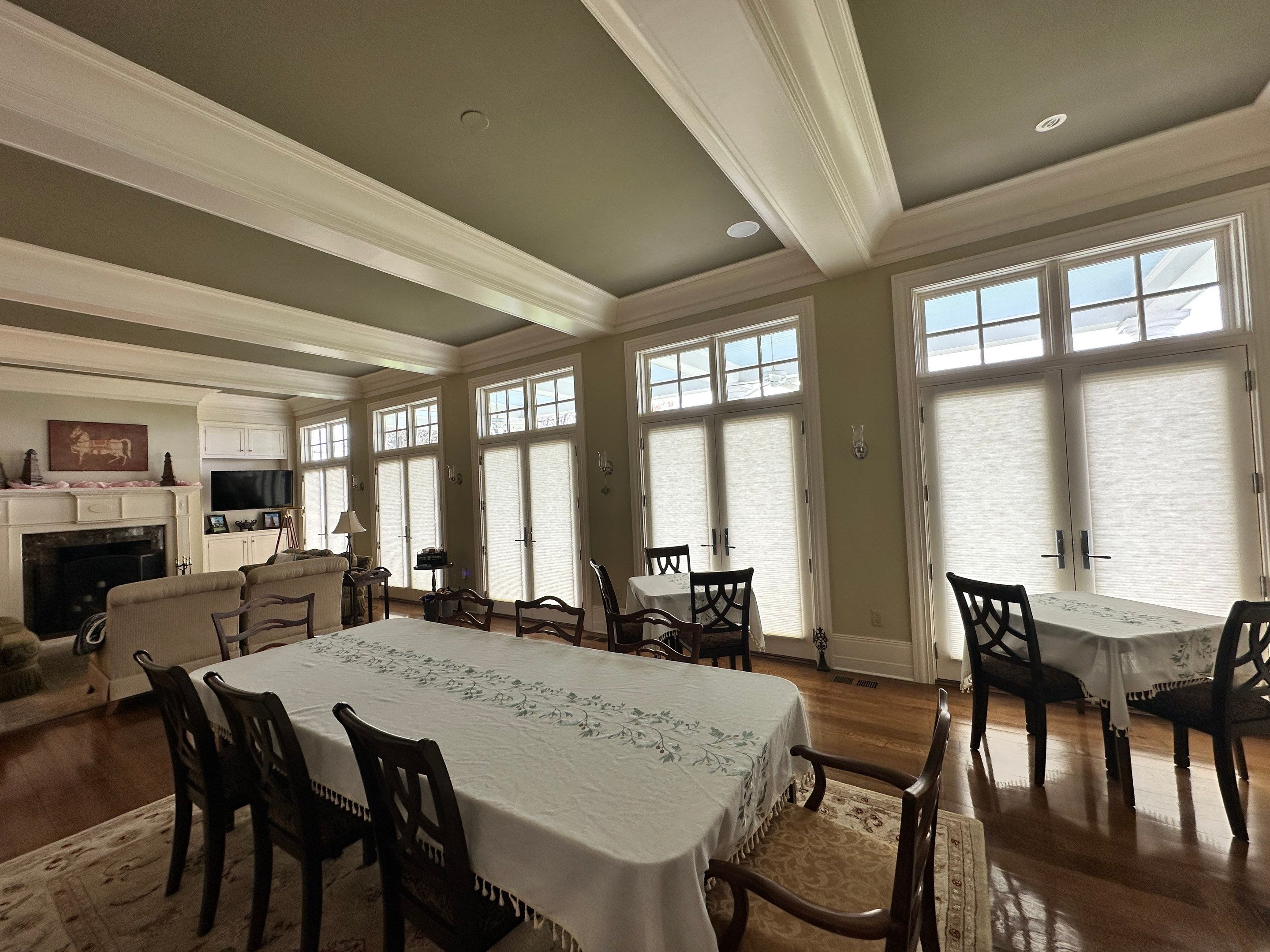 Project in Stevensville by Southern Maryland Custom Blinds