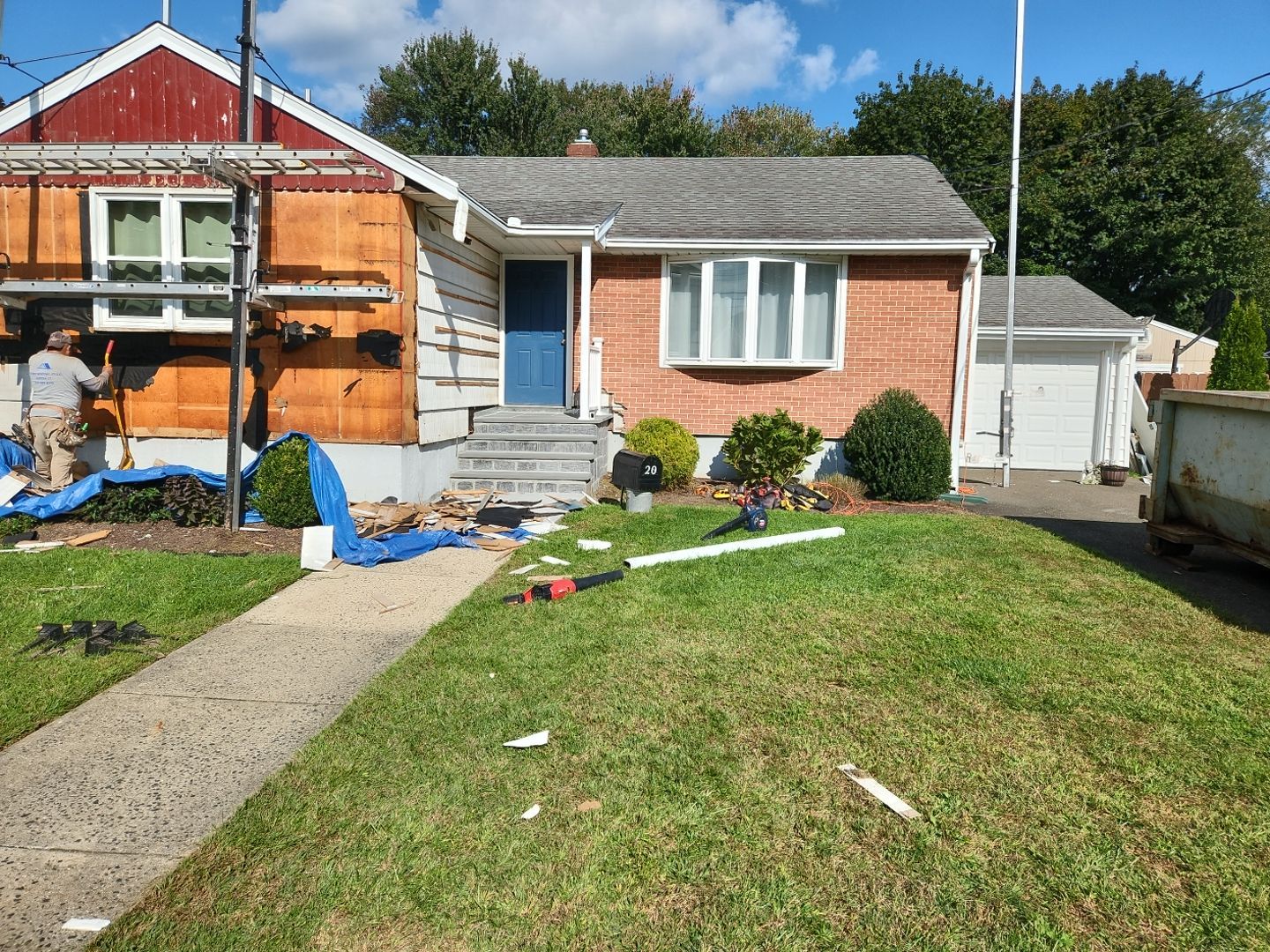 Siding Installation using Certainteed Monogram Forest Green by A Plus Exterior