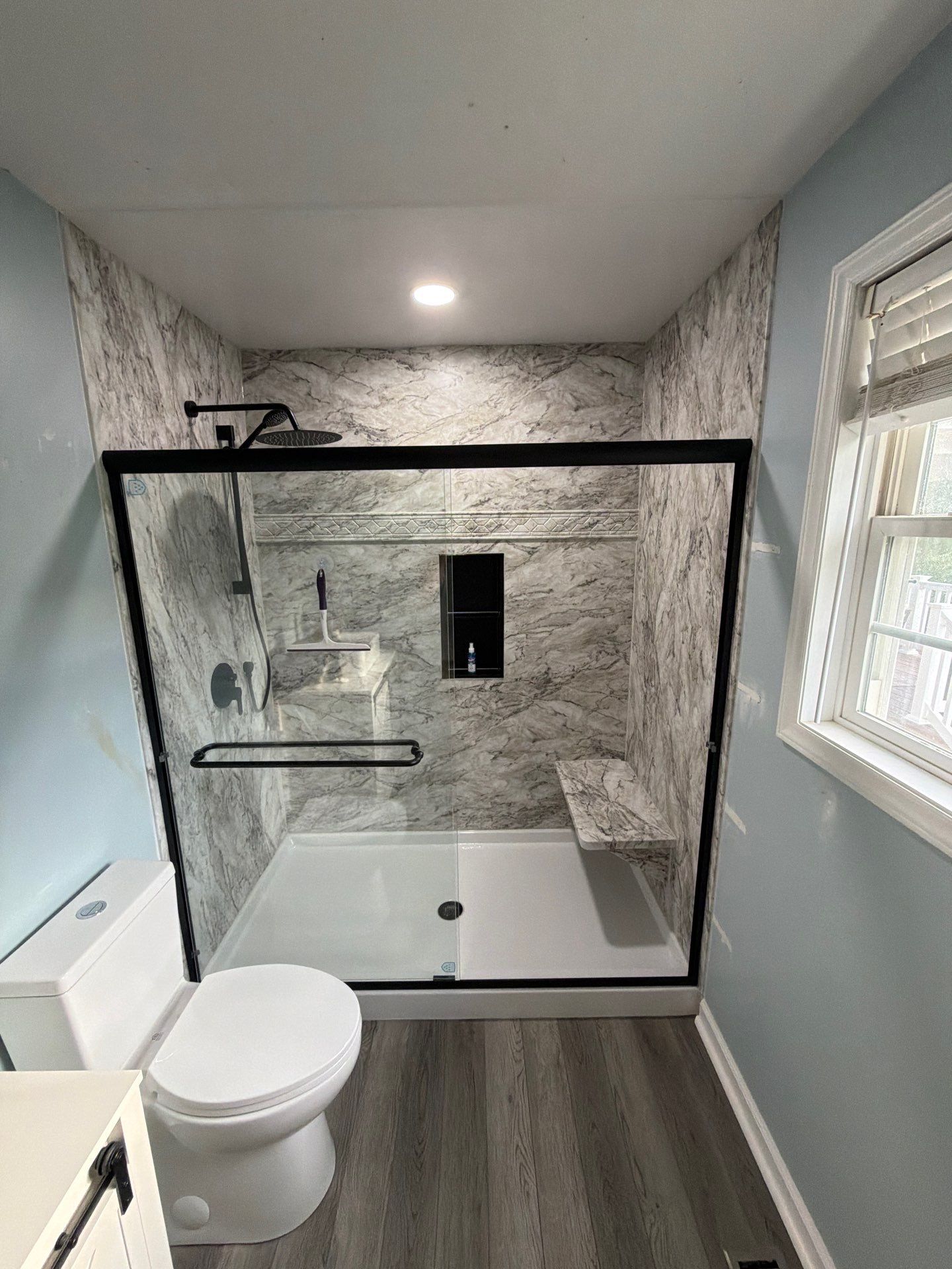 Tub to Shower Remodel by BathPlanet SW Virginia