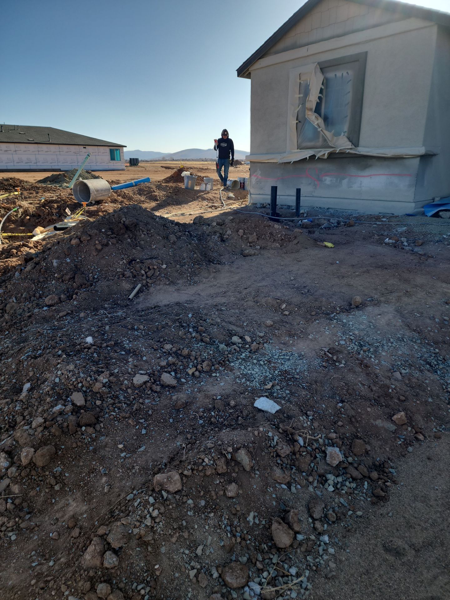 Land Grading by Aspire Construction Goup