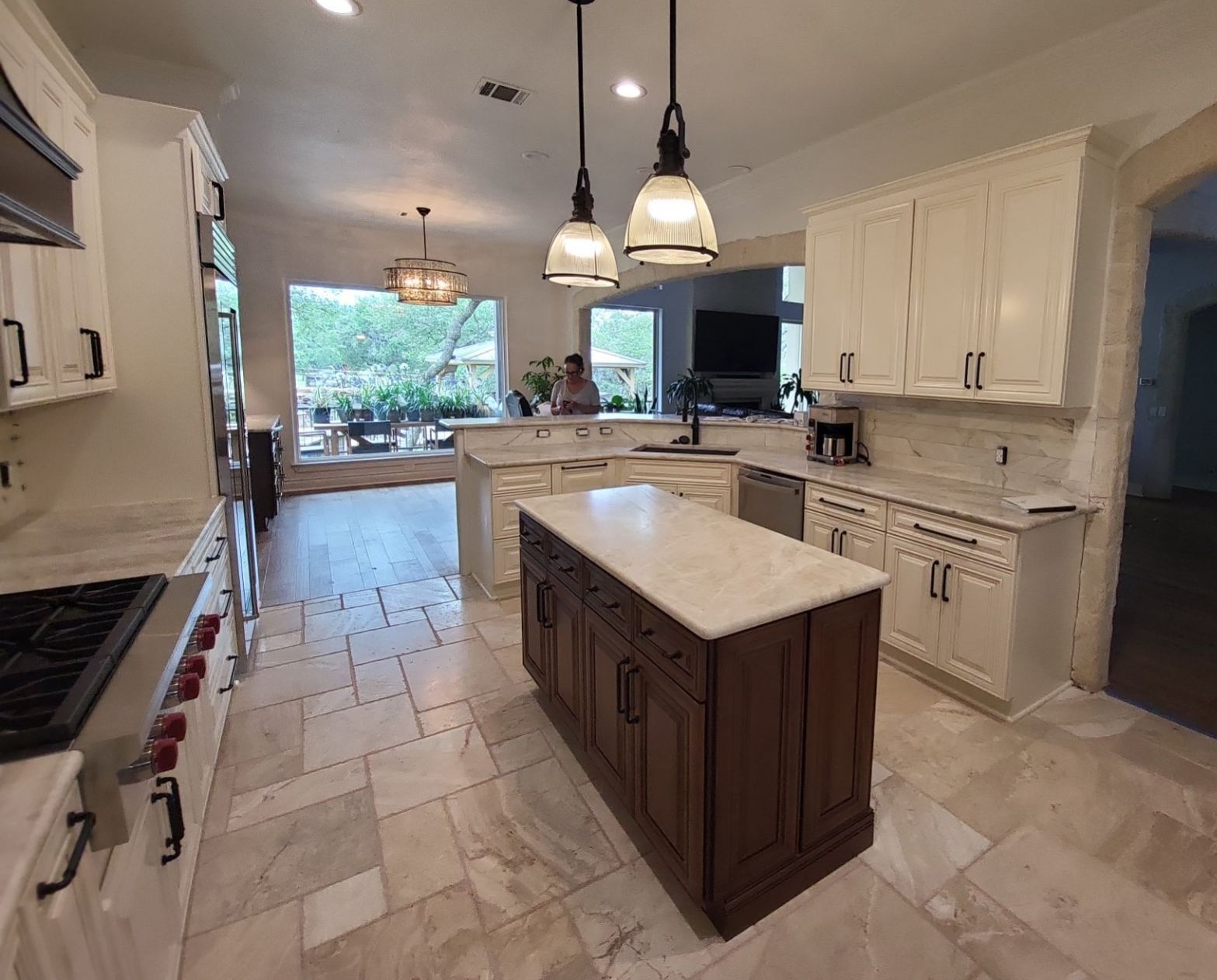 Dreamy Kitchen Remodel in Spring Branch by Legacy Bath and Kitchen 