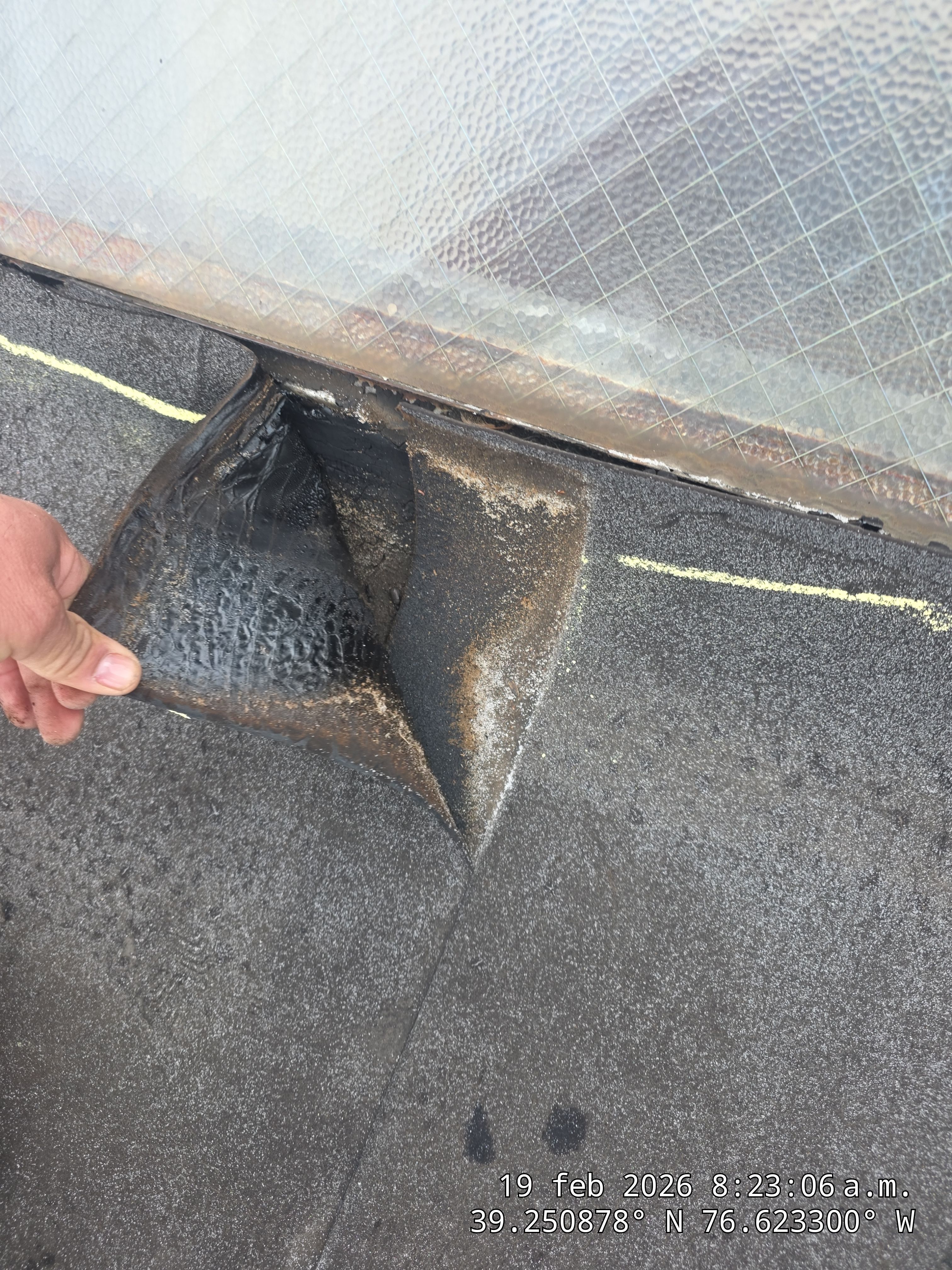Flat Roof Water Damage Inspection  by ZA&MY SERVICES LLC