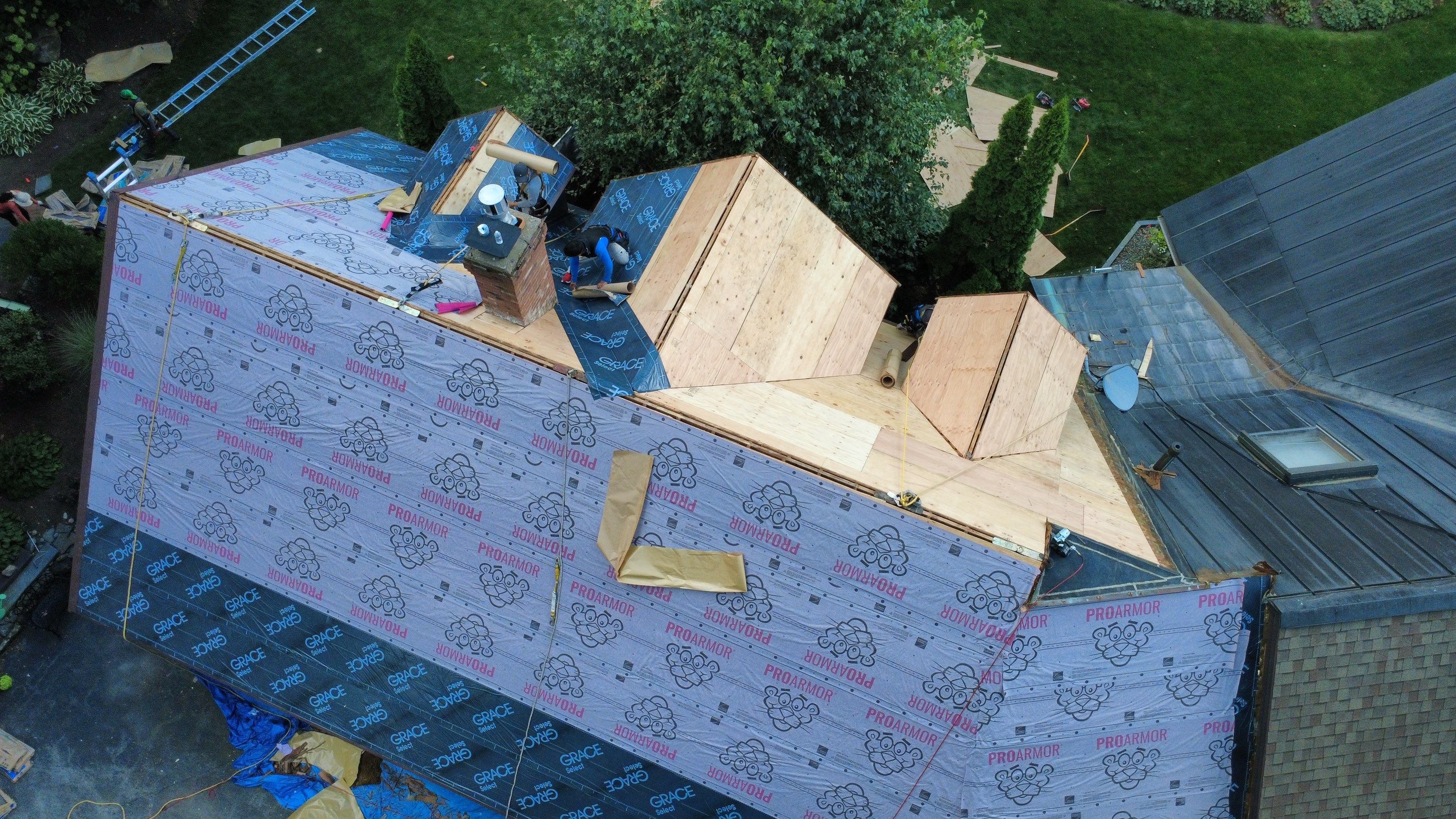 Garage & Barn Roof Replacement in Greenfield, NH | Owens Corning Shingles by Adam Vaillancourt Roofing LLC