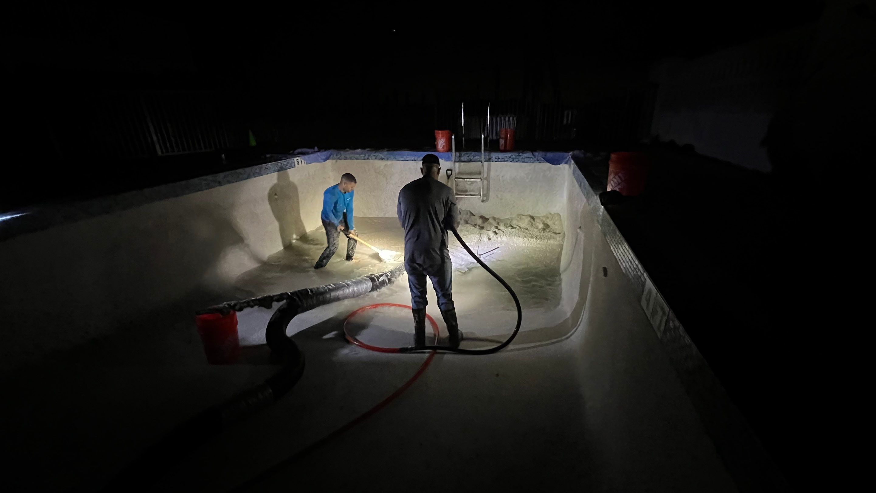Naples Resort Pool Cleanout and Stormwater System Maintenance by Don Mar, Inc. Storm Water Solutions