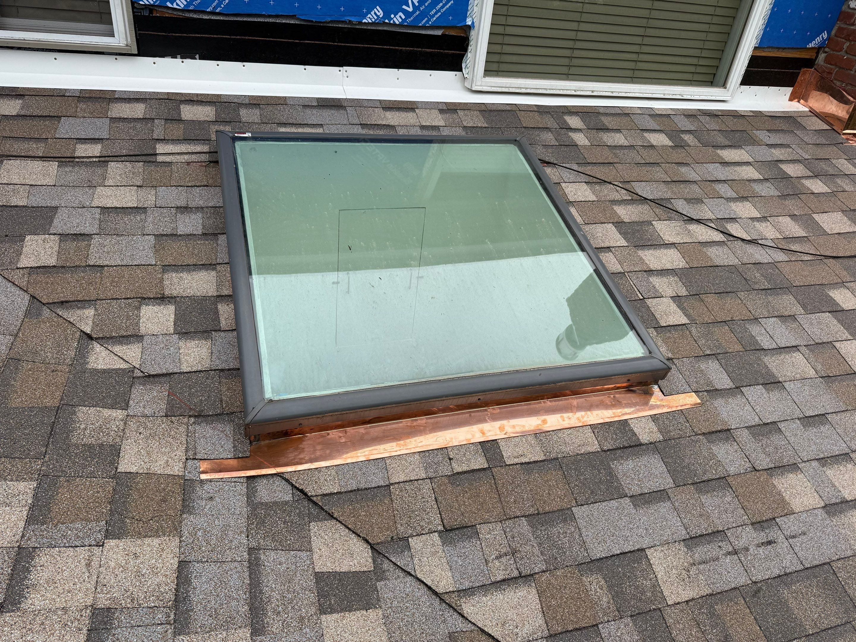 Project in White Plains by The Energy Efficient Roofer & George's Seamless Gutters