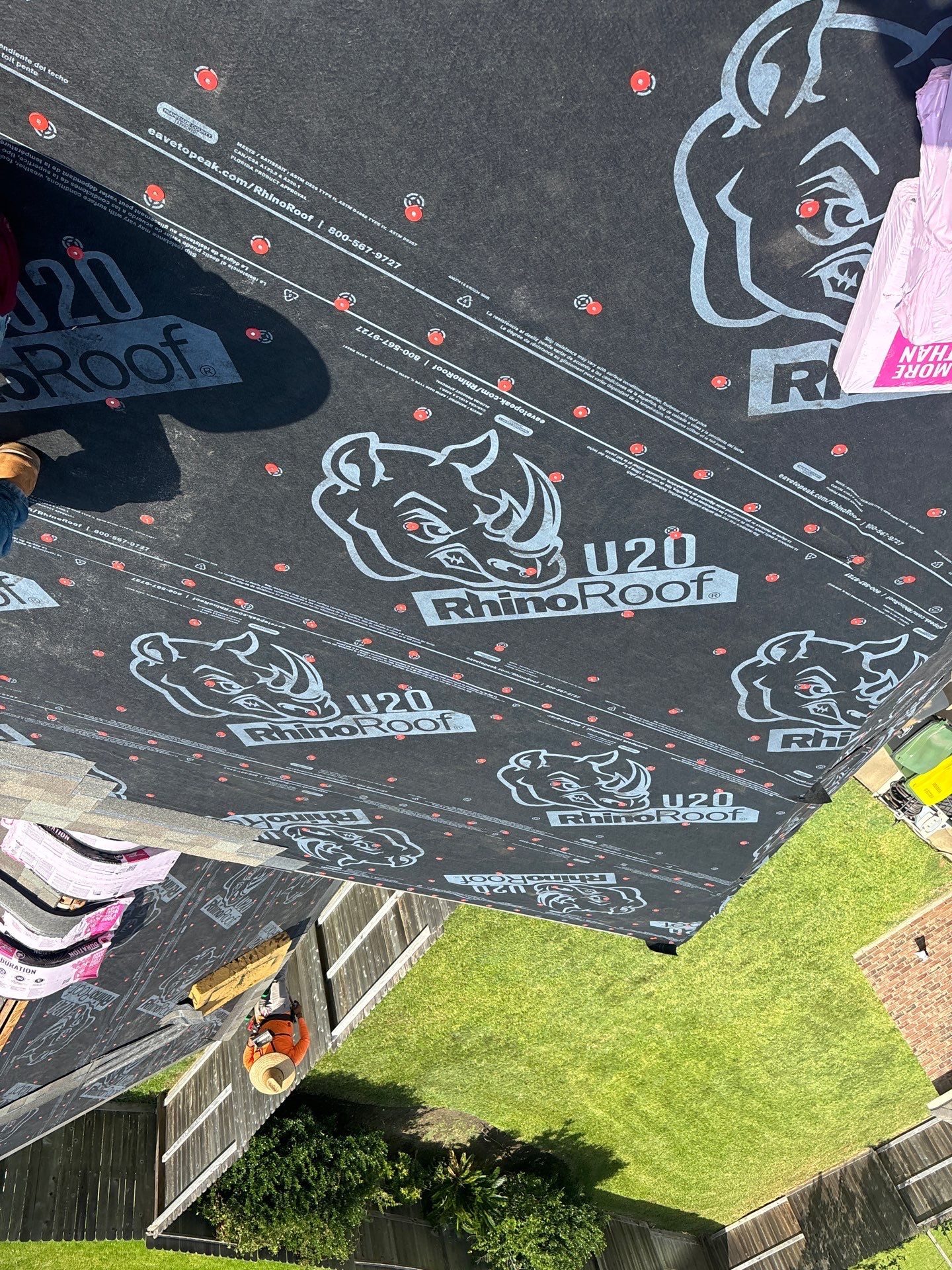 Residential Roofing Installation using Owen's Corning Duration (Lifetime) Shingles by Roof Repair Company