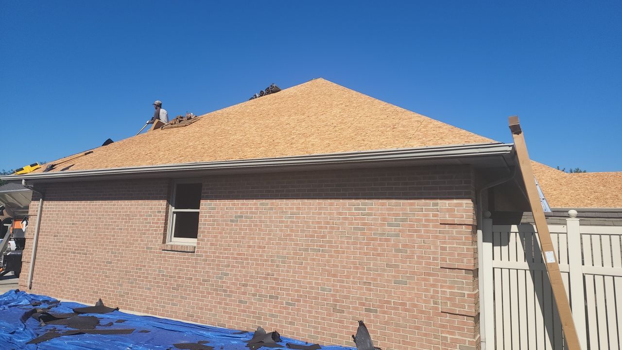 Residential Roofing Installation using GAF Timberline HDZ Weathered Wood by Nitro Roofing and Construction