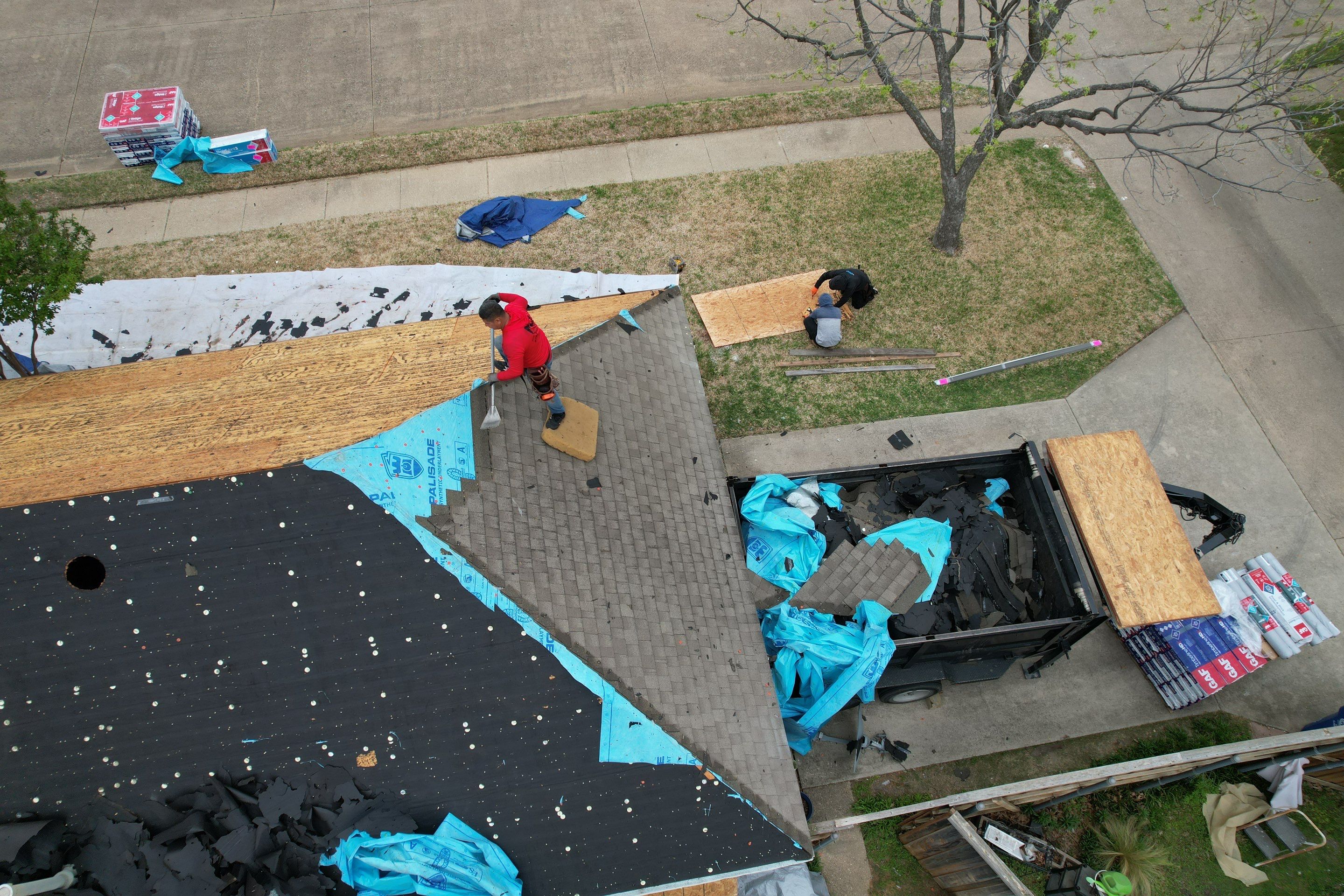 Project in Allen by Zeus Exteriors