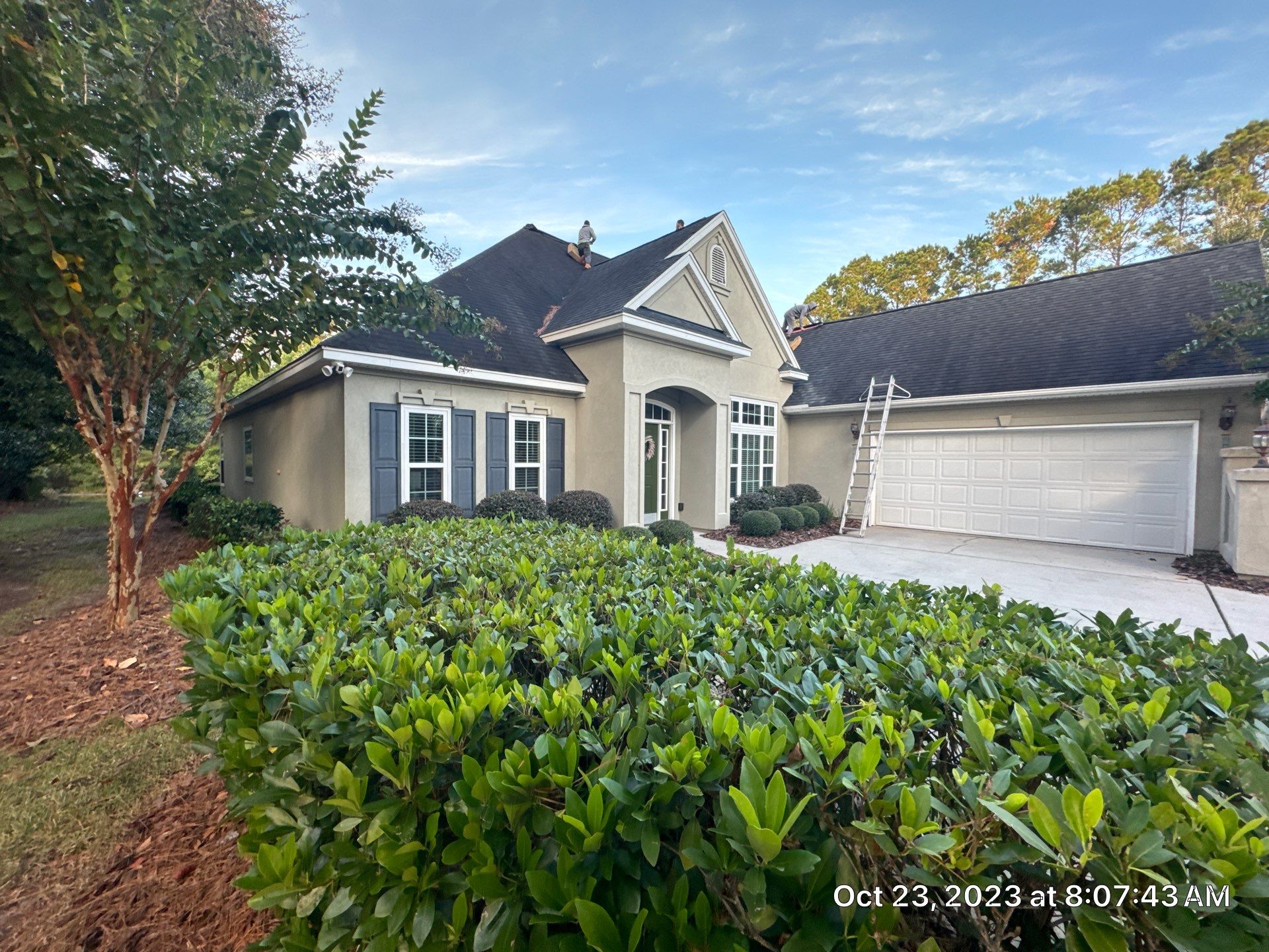 Residential Roofing Installation using Atlas Pinnacle Pristine Pewter by Talya Roofing