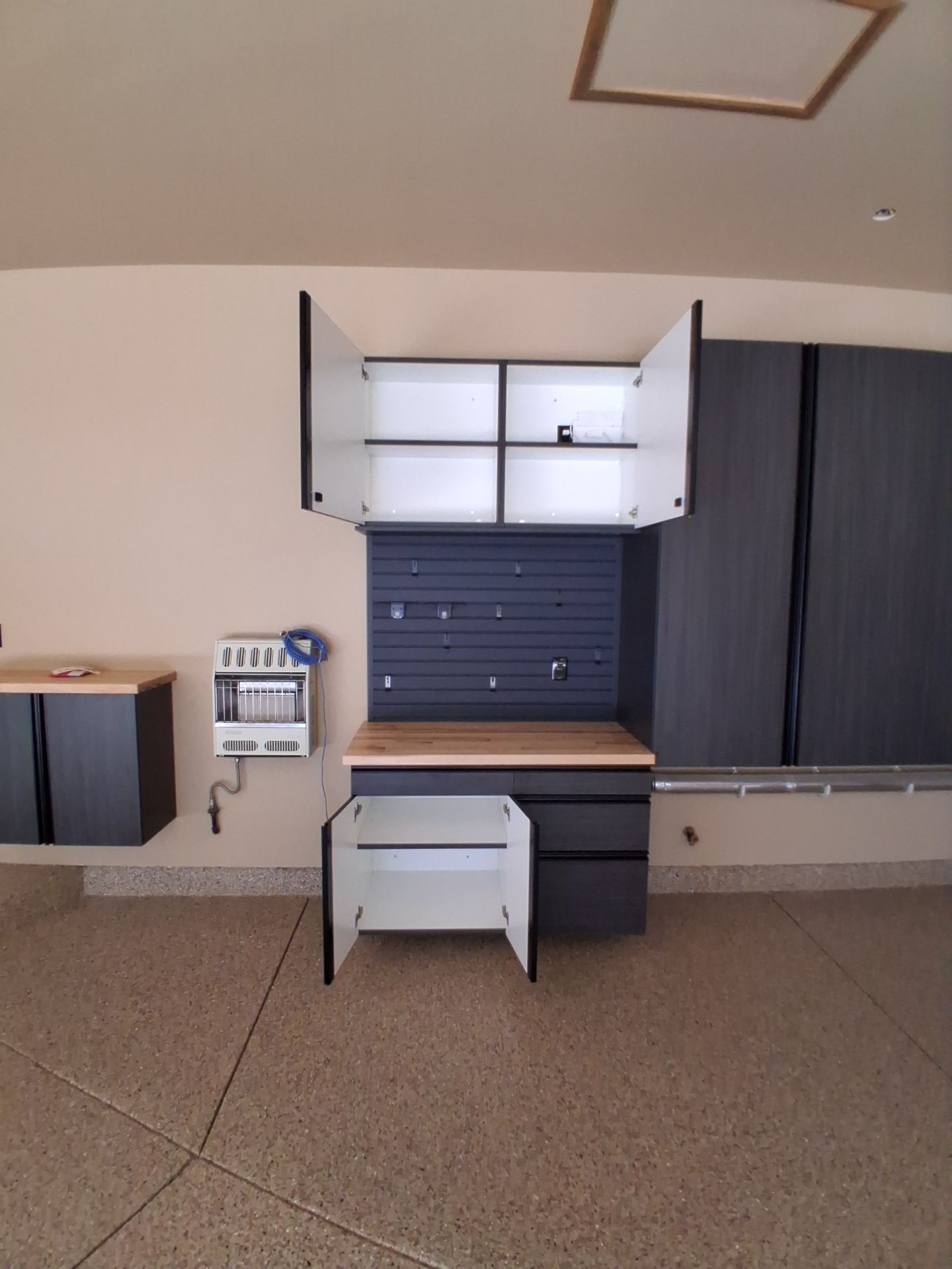 Garage Organization & Coating in Granger!  by Innovative Spaces / Innovative Concrete Coatings