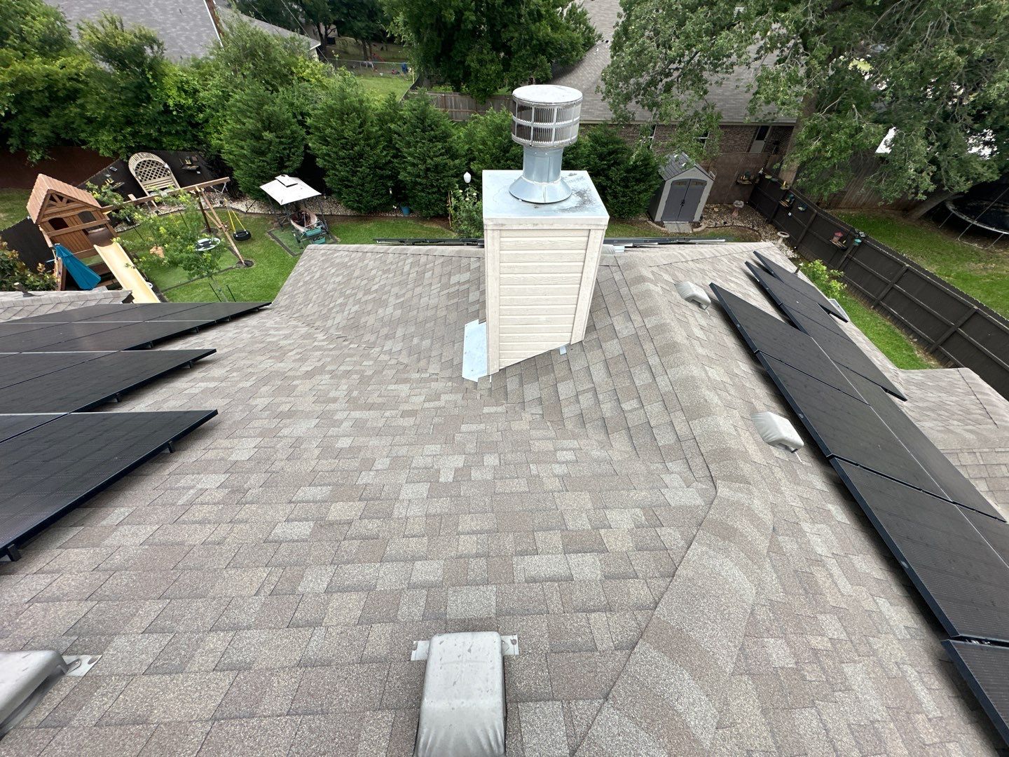 Full Roof Replacement & Solar Detach/Reset in Harker Heights, Texas by ROAM Roof & Solar