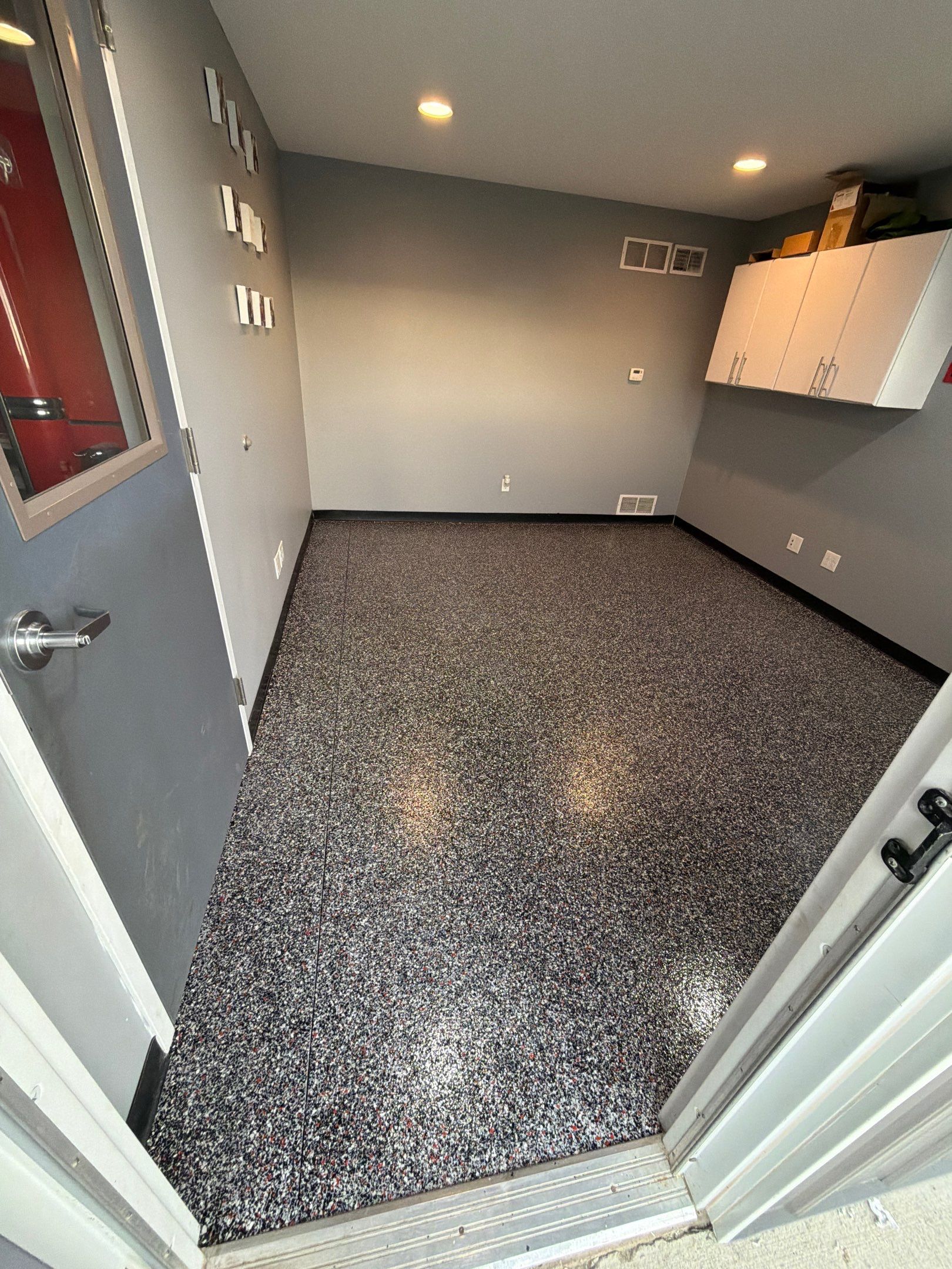 Indianola Garage Transformation by Revival Concrete Coatings