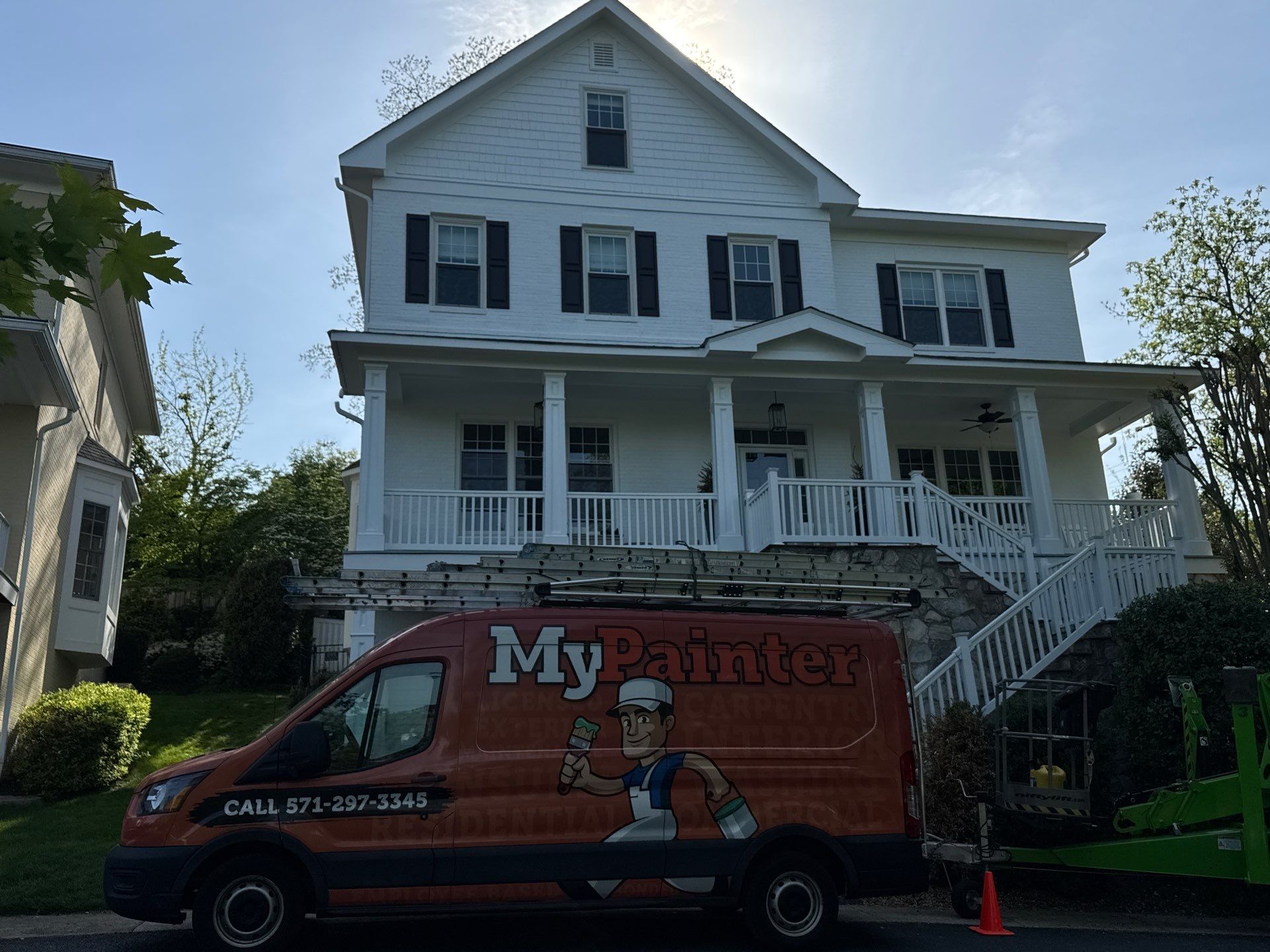 Exterior House Painting in Arlington, VA by My Painter 