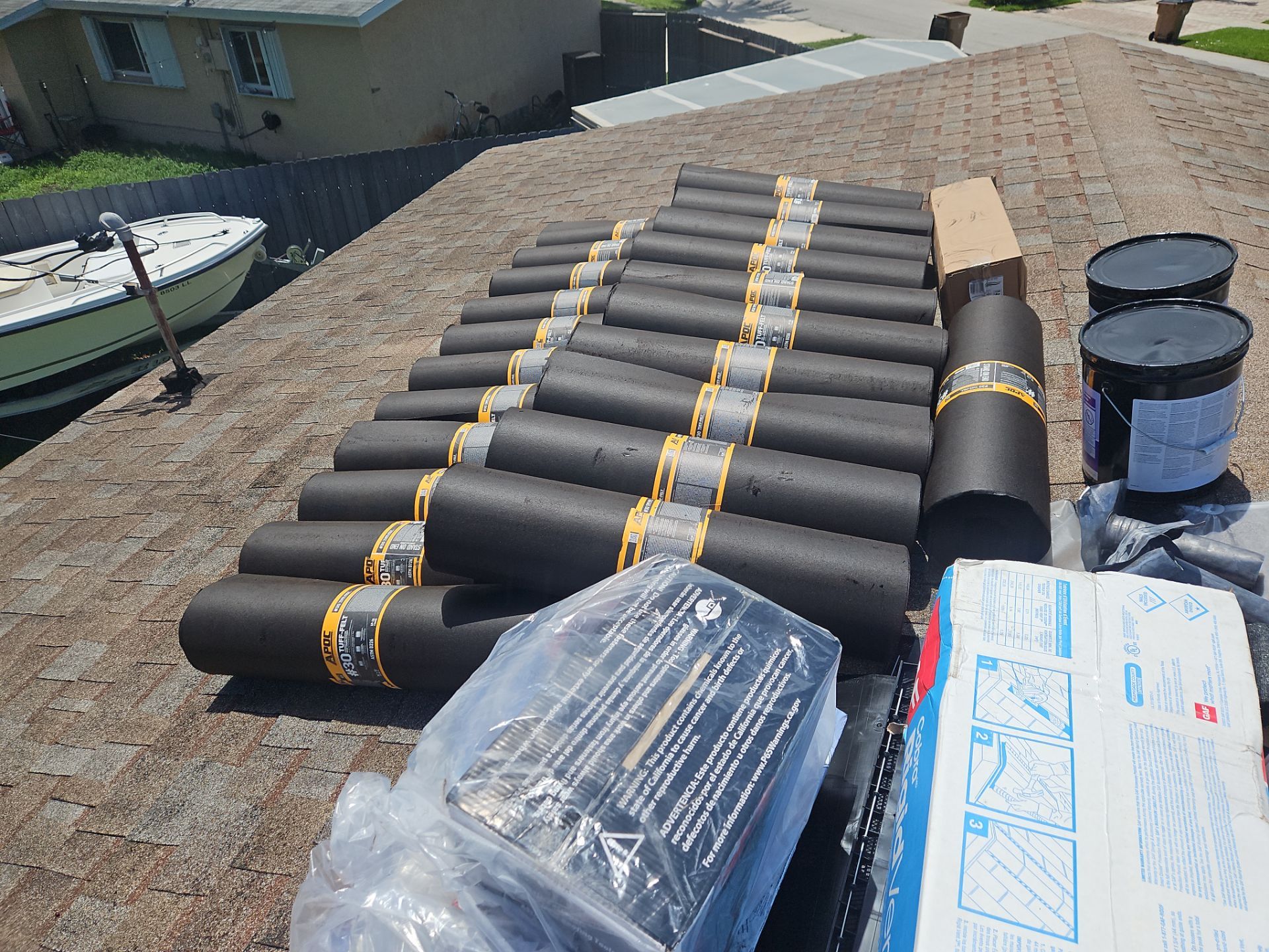 Residential Roofing Installation using GAF by BLUES BROTHERS ROOFING