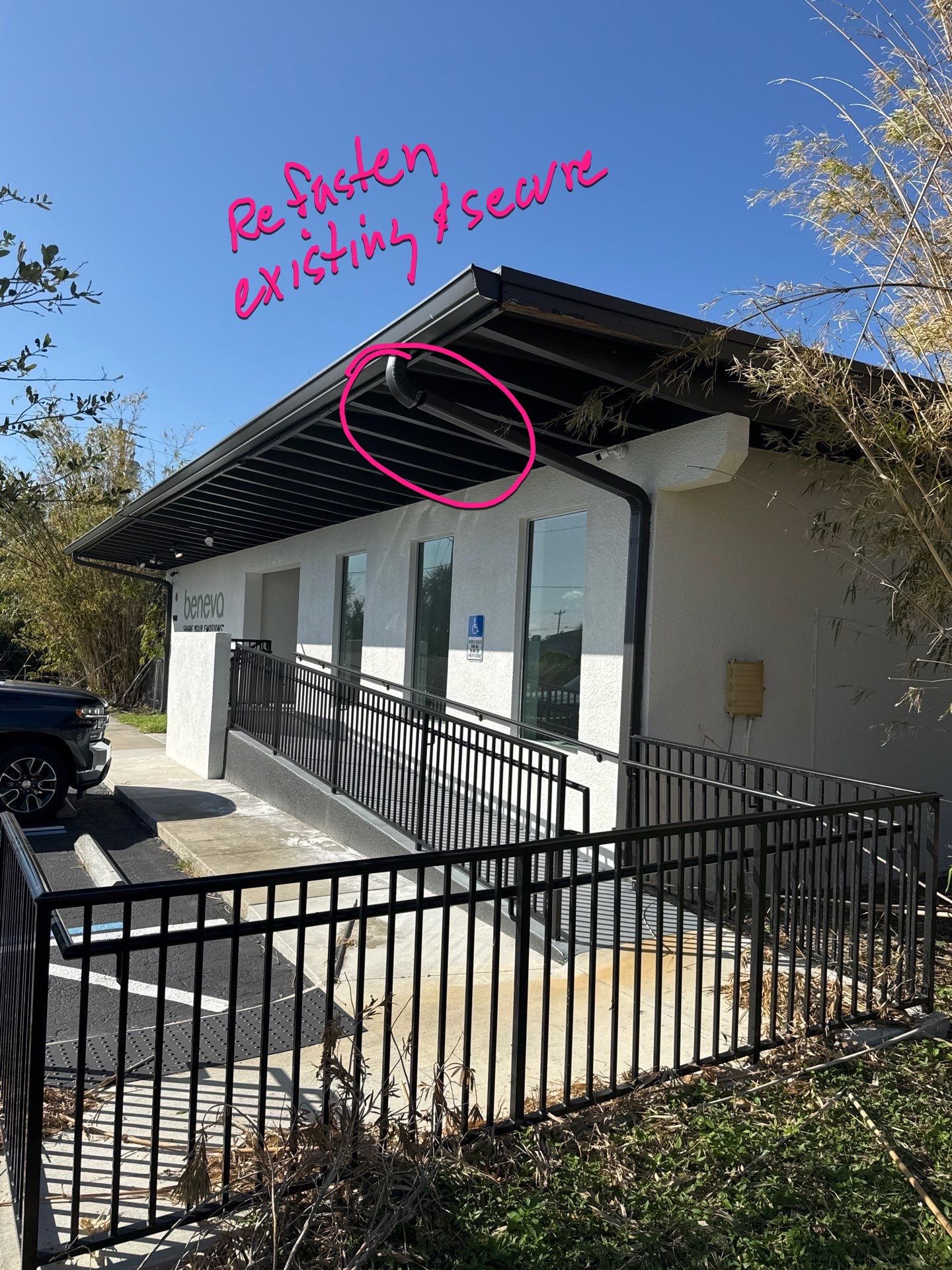 Black Seamless Gutters for Modern Homes in Sarasota FL by Gutter Professors