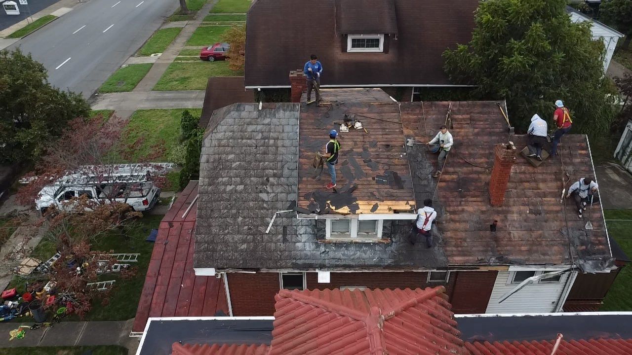 Adkins Project  by Fahey Roofing + Contracting