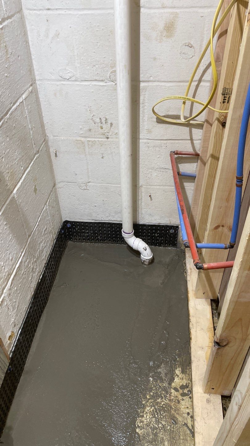 Waterproofing for our neighbor Heather by Waterproofing Northeast