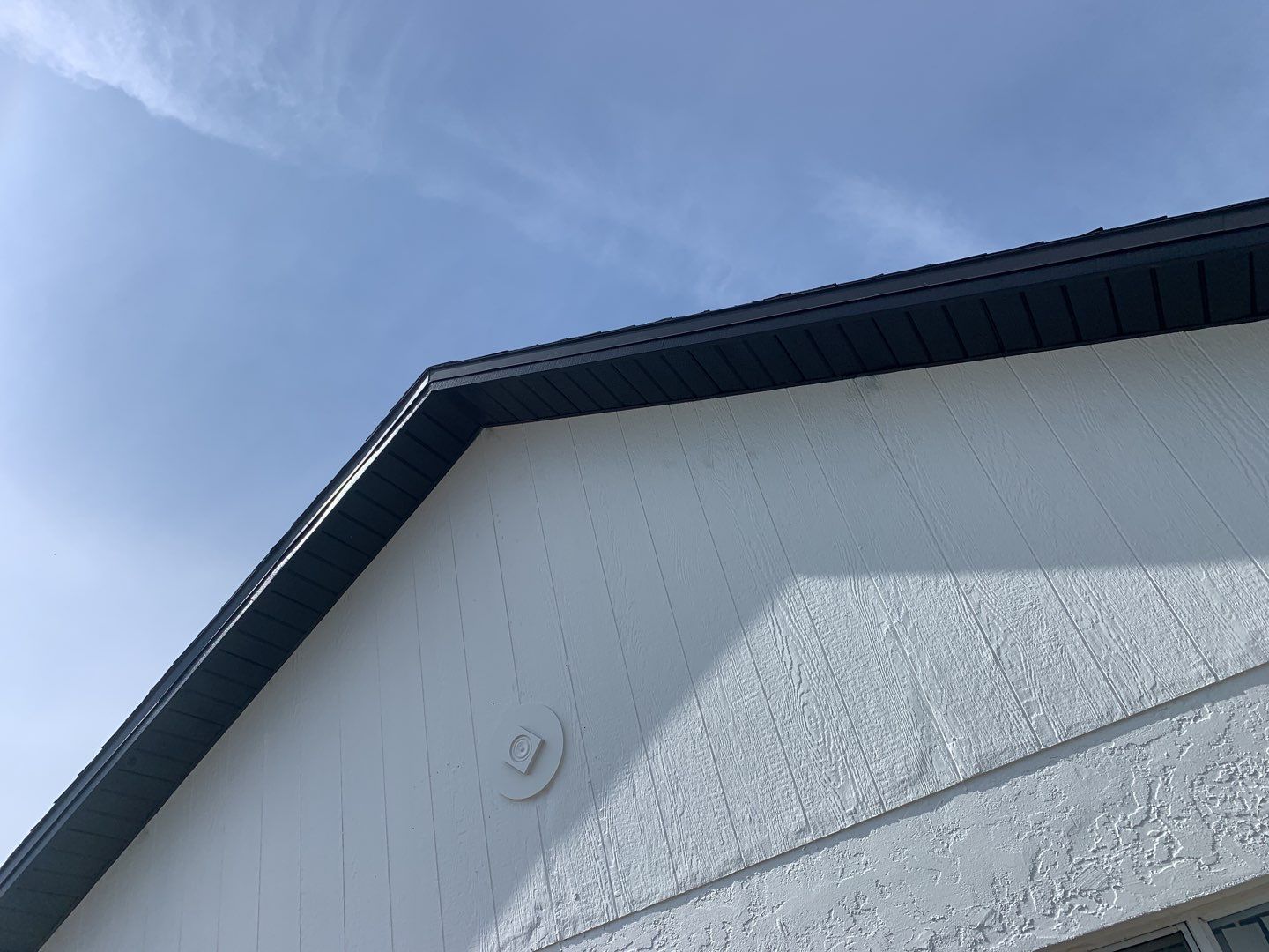 Black Seamless Gutters for Modern Cape Coral Homes by Gutter Professors