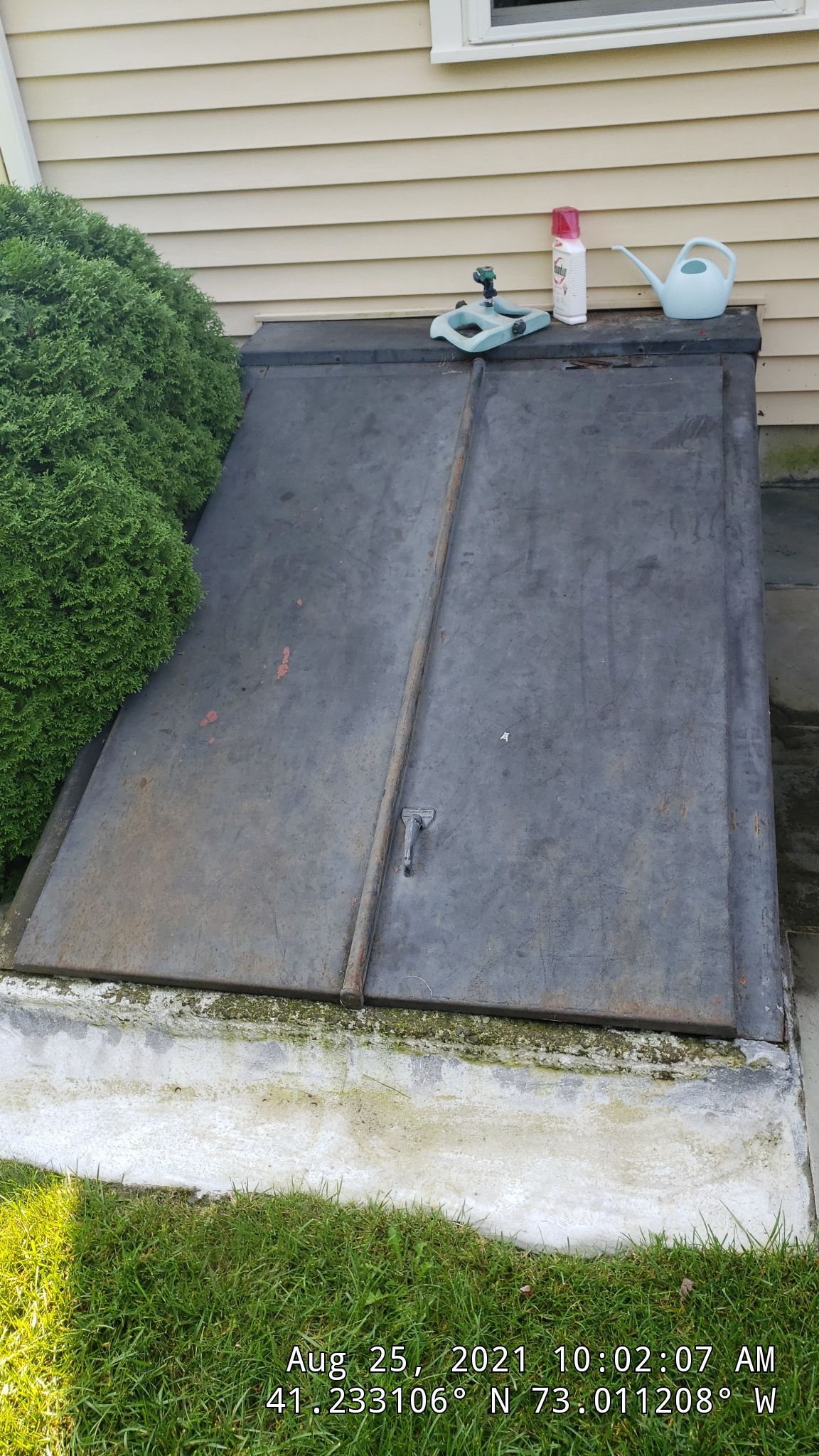 Basement Remodel using Bilco Basement Door by A Plus Exterior