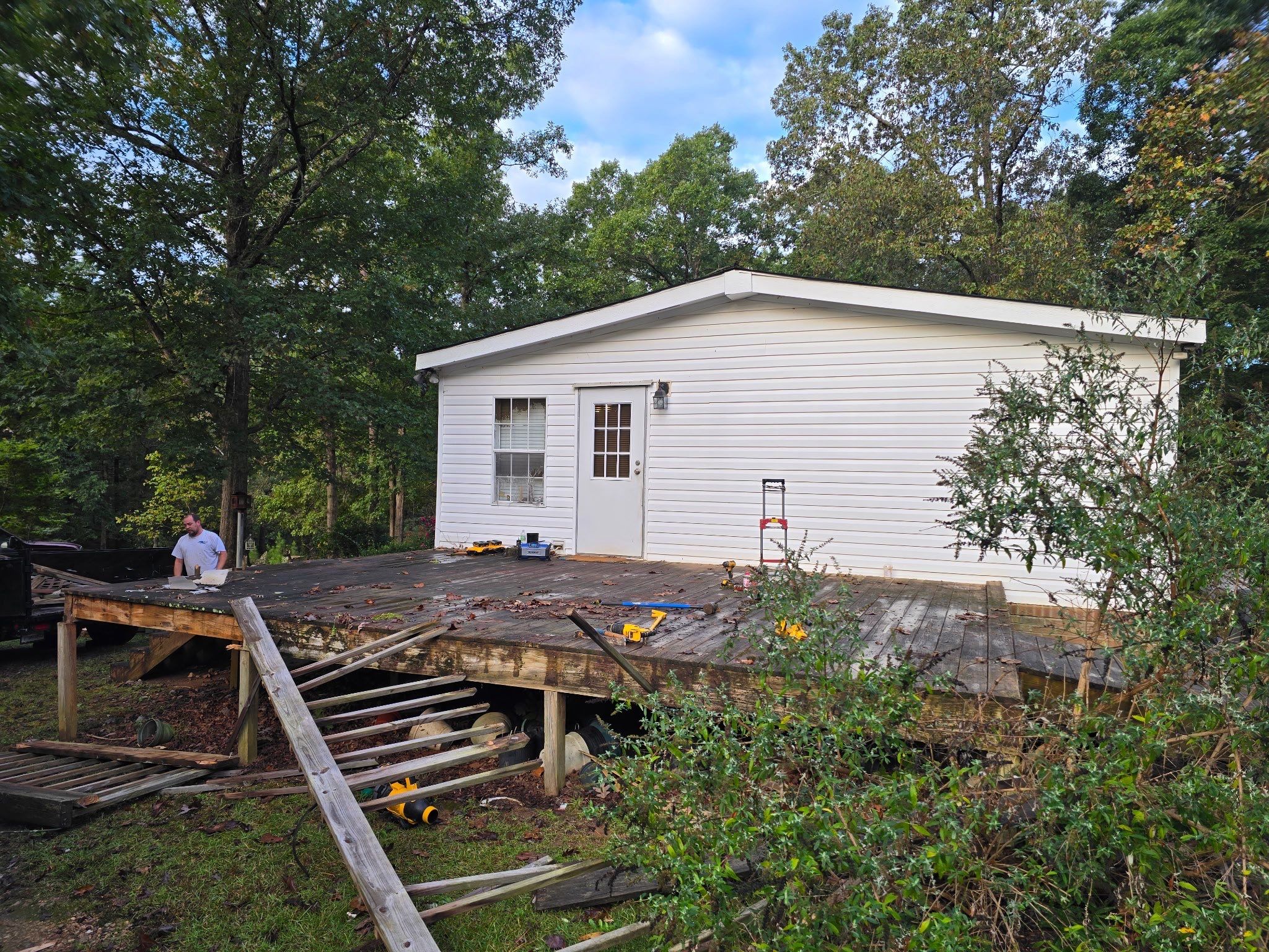 Deck Rebuild by Billy Weatherspoon Contractor