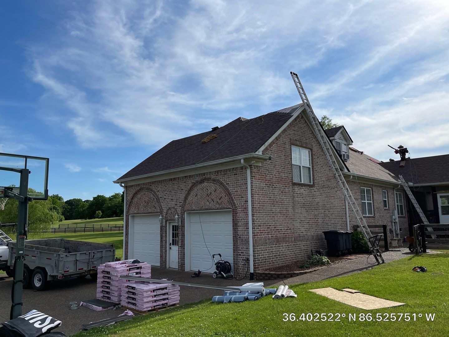 Residential Roofing Installation using Owens Corning Duration Shingles Roofing System by Undersun Roofing 