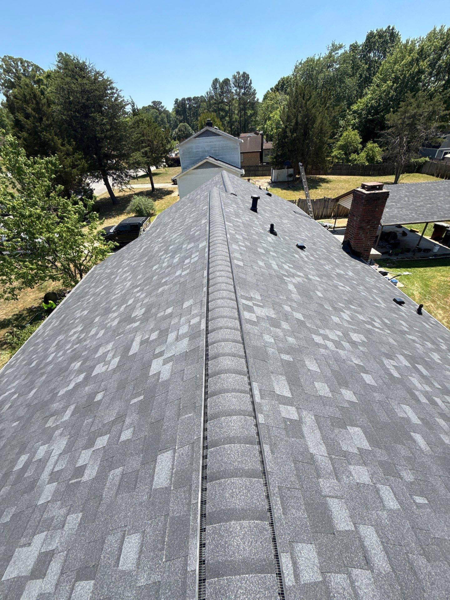 Architectural Shingle Roof Replacement and Accessory Metal Roofing in Greensboro by Carolina Professional Roofing, Inc